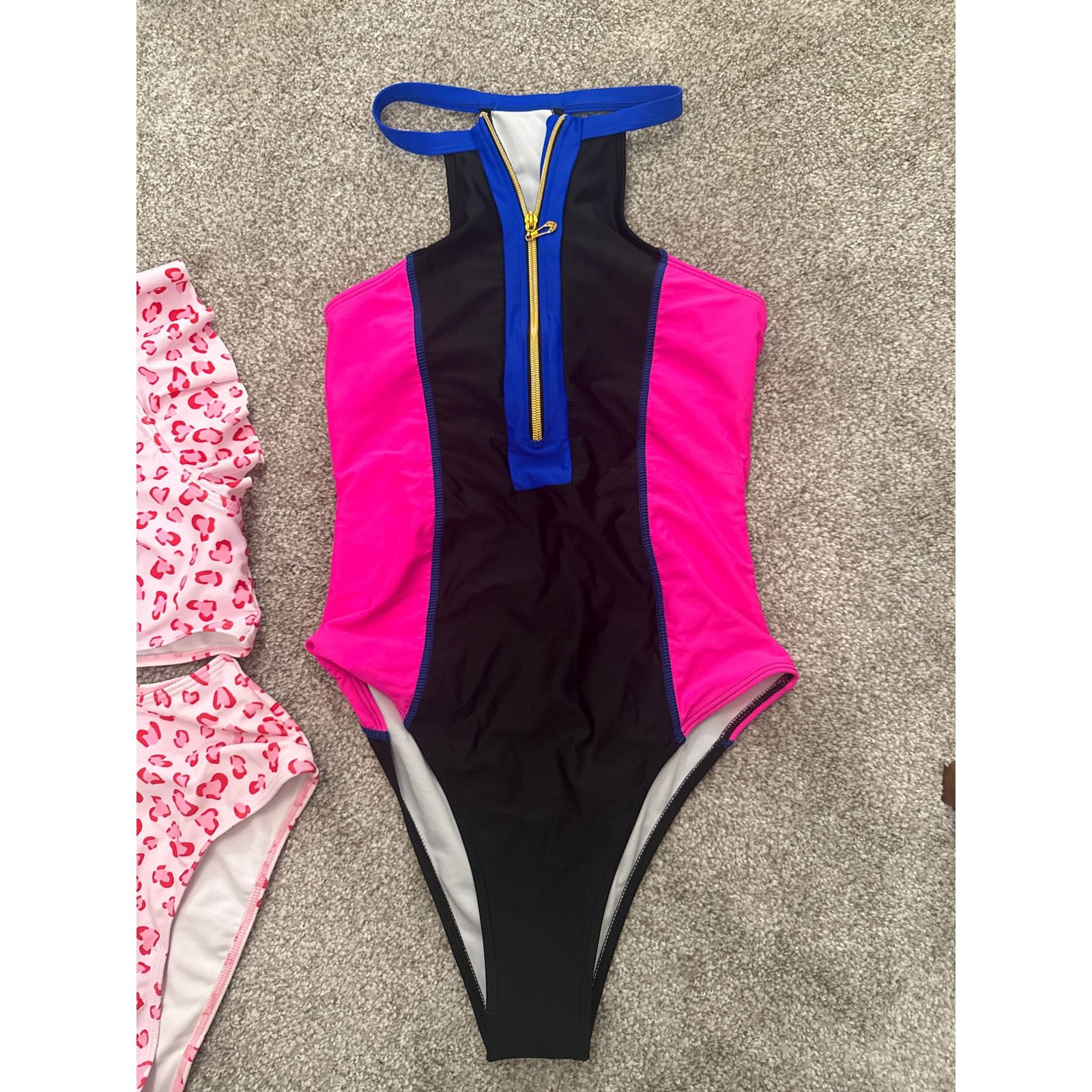 Shein Shein Women's Summer Swimsuit Bundle (3), sz M Size M / US 6-8 / IT 42-44 - 4 Thumbnail