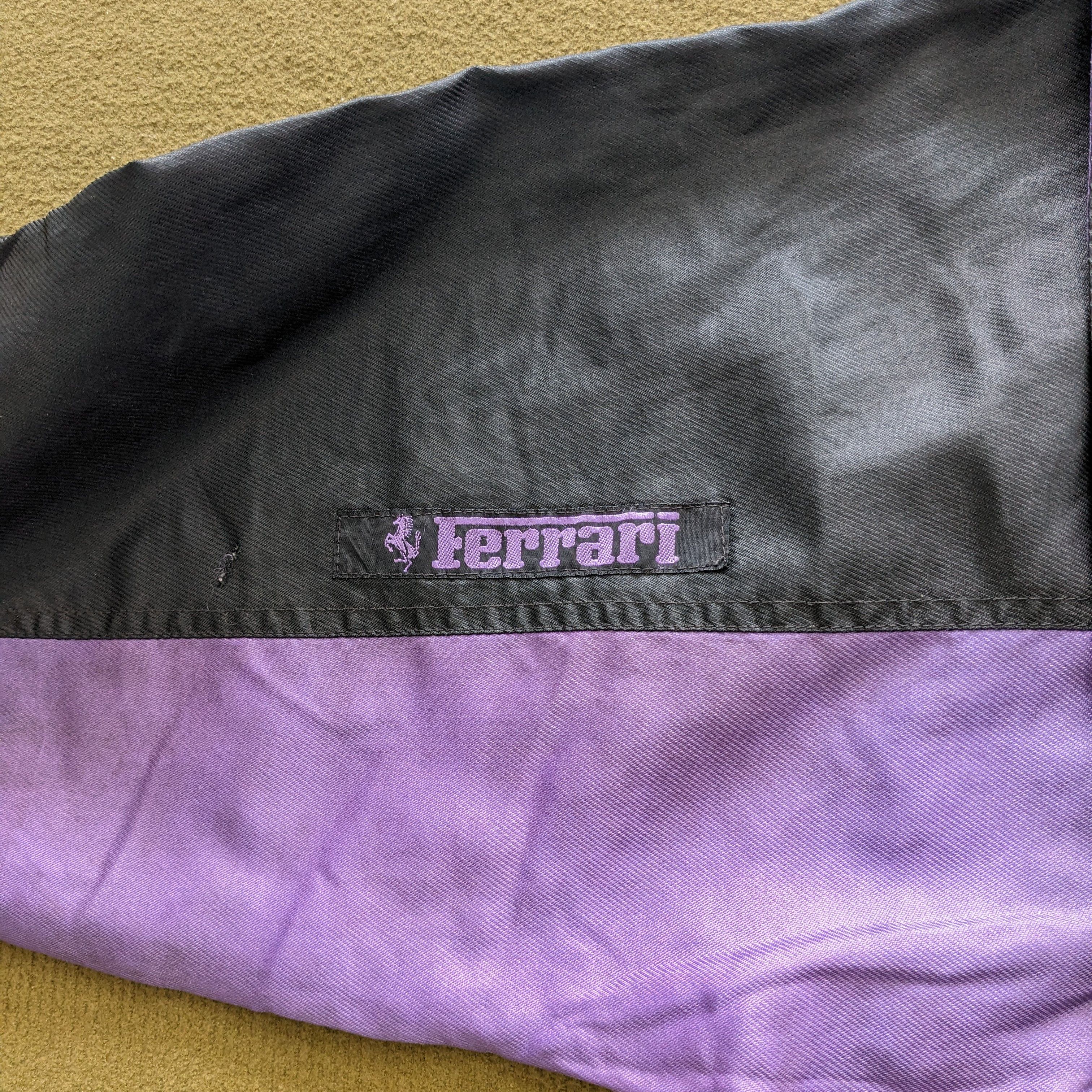 Ferrari Vintage FERRARI Luxury Car Brand Bomber Jacket Size US XXL / EU 58 / 5 - 5 Thumbnail