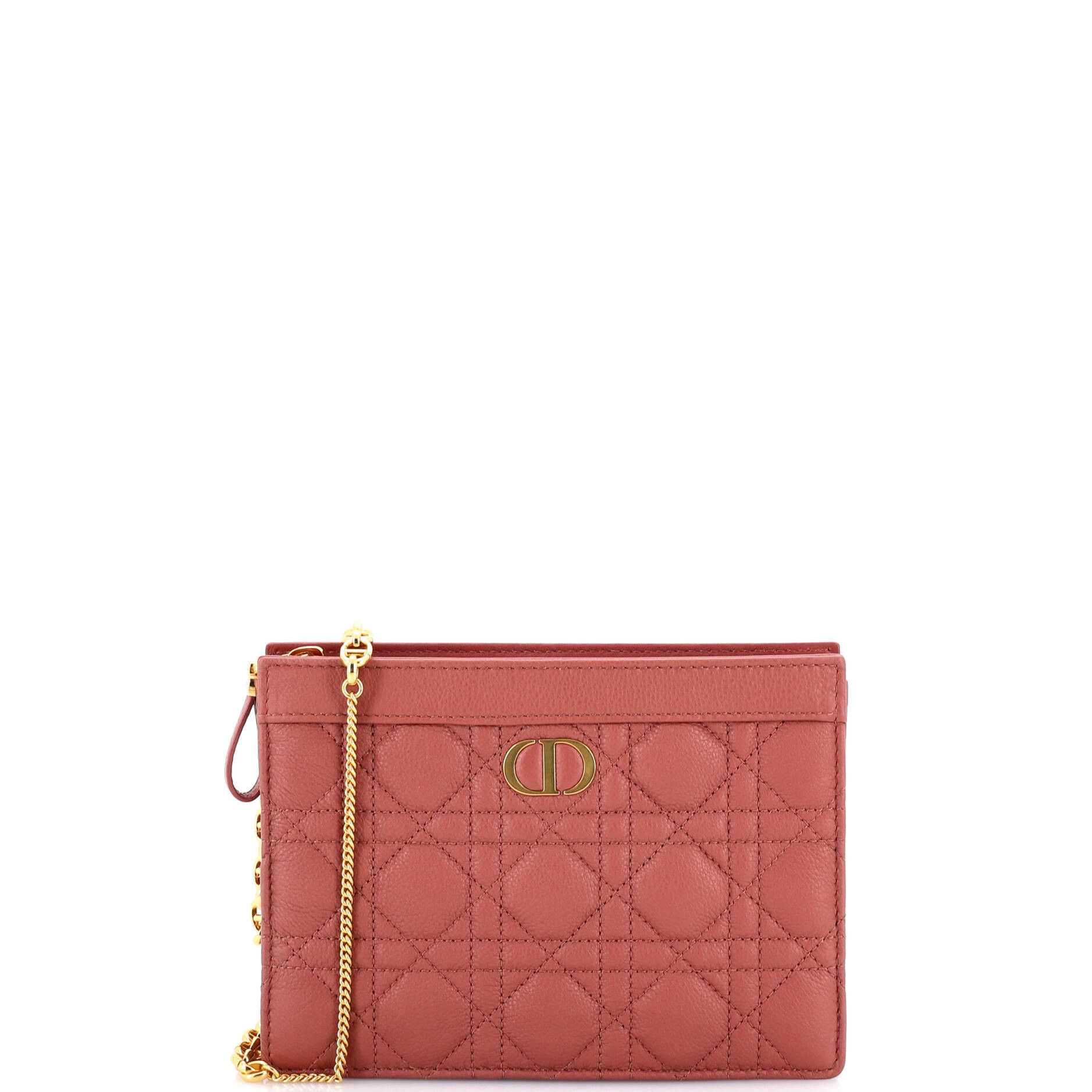 Dior Caro Clutch with Chain Size ONE SIZE - 1 Thumbnail