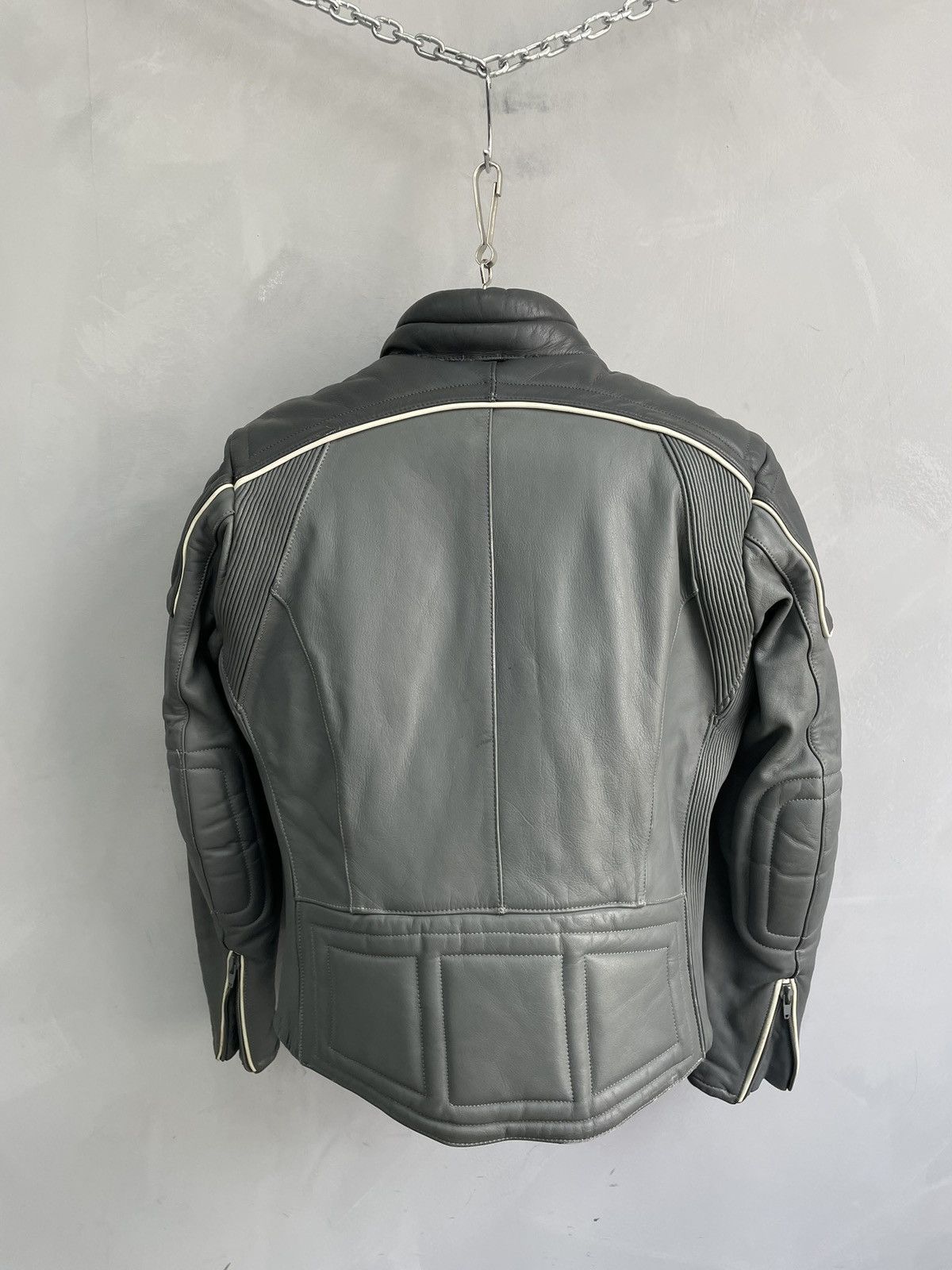 Genuine Leather Leather racing moto y2k marlboro style jacket Size US L / EU 52-54 / 3 - 9 Thumbnail