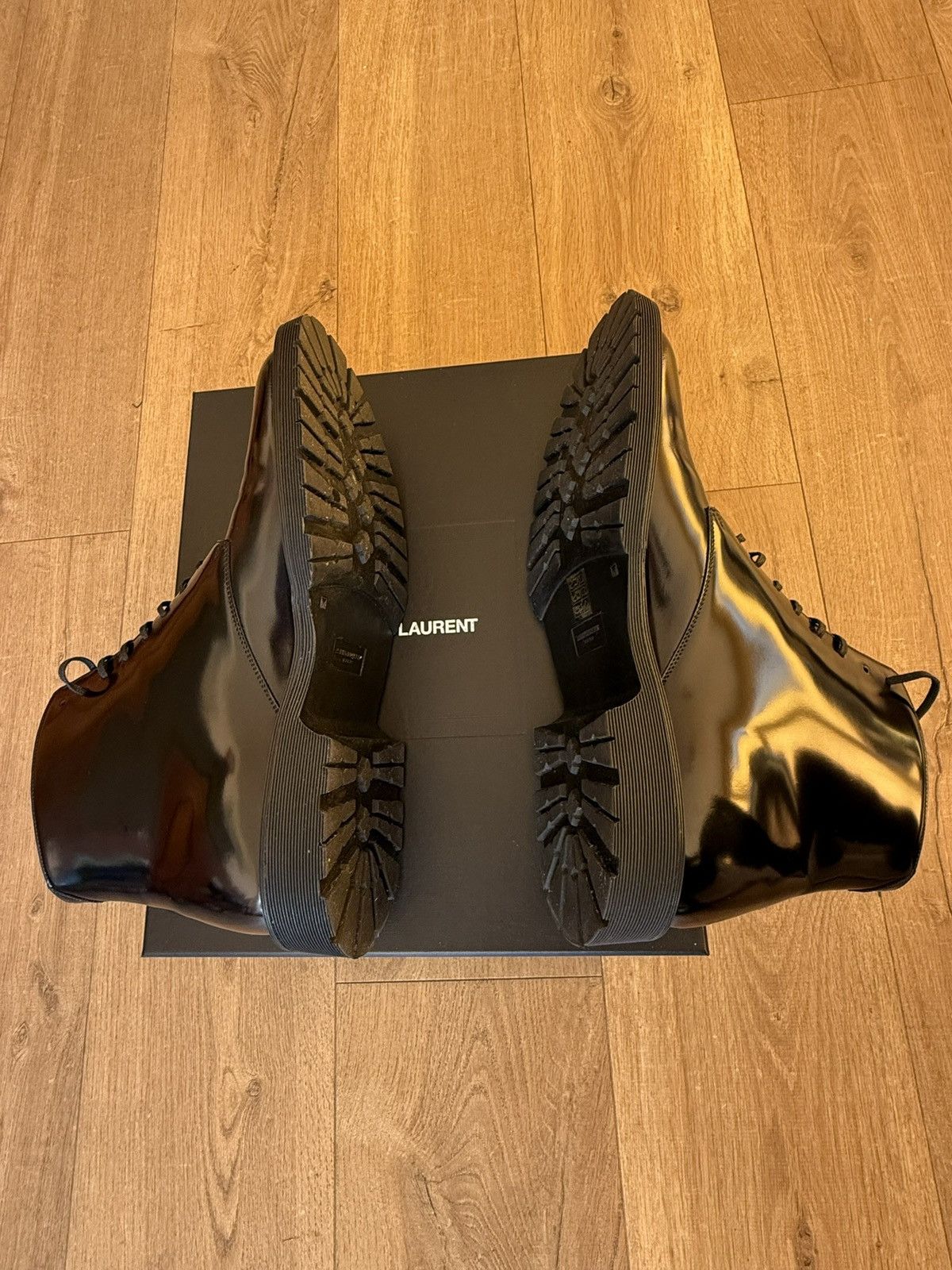 Saint Laurent Paris Saint Laurent Army boots Size US 12 / EU 45 - 5 Thumbnail
