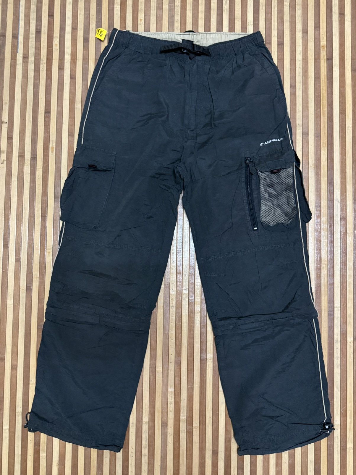 Airwalk Airwalk Stylish Sweatpants / Streetwear / Multipocket W31X31 Size US 31 - 2 Thumbnail