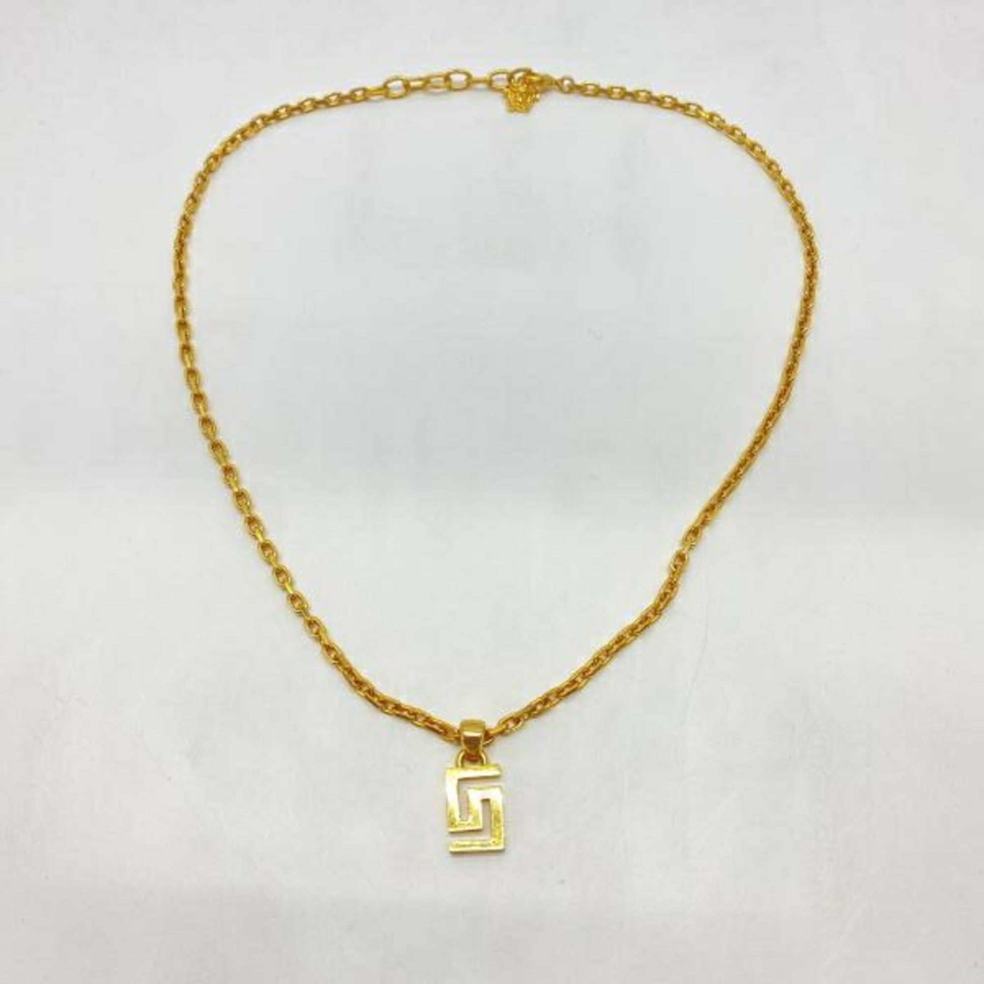 Versace VERSACE Greca Medusa Necklace, Gold Color Size ONE SIZE - 1 Thumbnail
