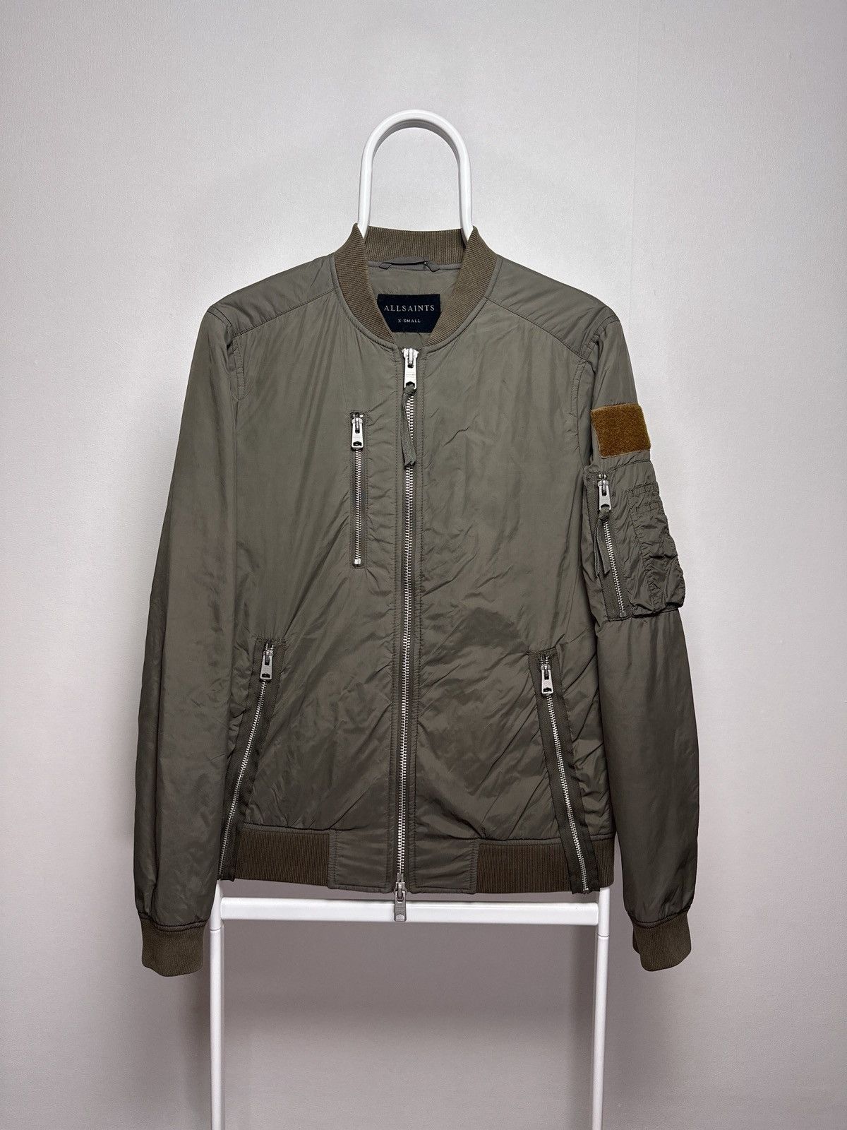 Allsaints AllSaints Combat Bomber Zip Jacket Size XS Size US XS / EU 42 / 0 - 1 Thumbnail