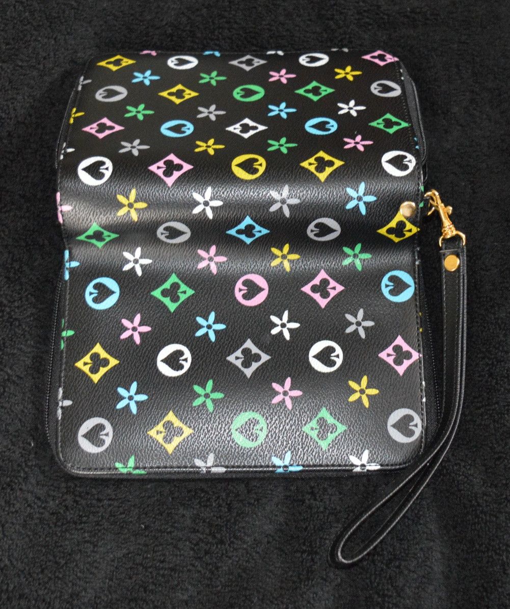 Handmade PURSE WALLETT DOUBLE SLOT / ORGANIZER CALENDAR CALCULATOR Size ONE SIZE - 4 Thumbnail
