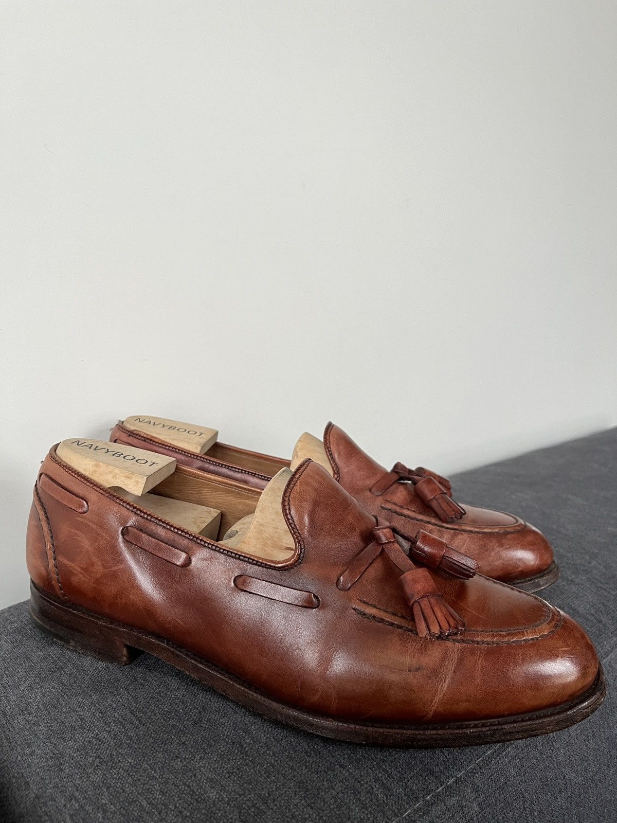 Cheaney Cheaney Boston Brown Made in England Loafers sz UK8 Size US 9 / EU 42 - 9 Thumbnail