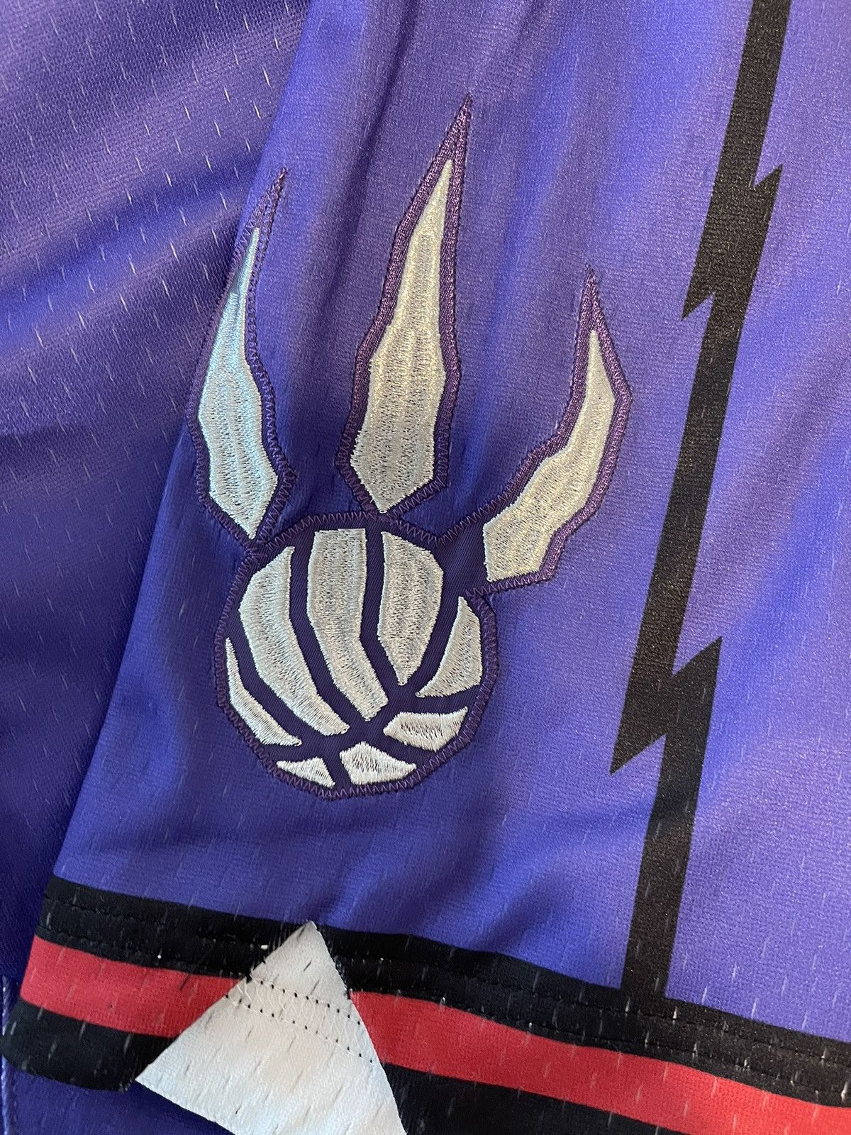 Mitchell & Ness 1998-1999 Mitchell & Ness Toronto Raptor Shorts - Size L Size US 44 / EU 60 - 6 Thumbnail