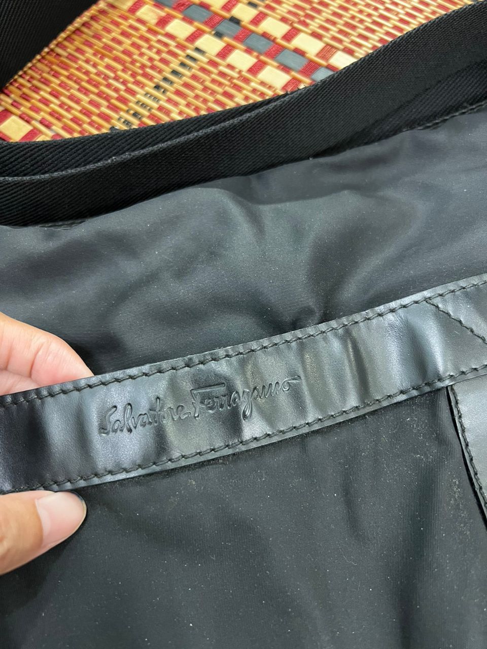 Salvatore Ferragamo Salvatore Ferragamo Nylon Shoulder Bag Size ONE SIZE - 11 Thumbnail
