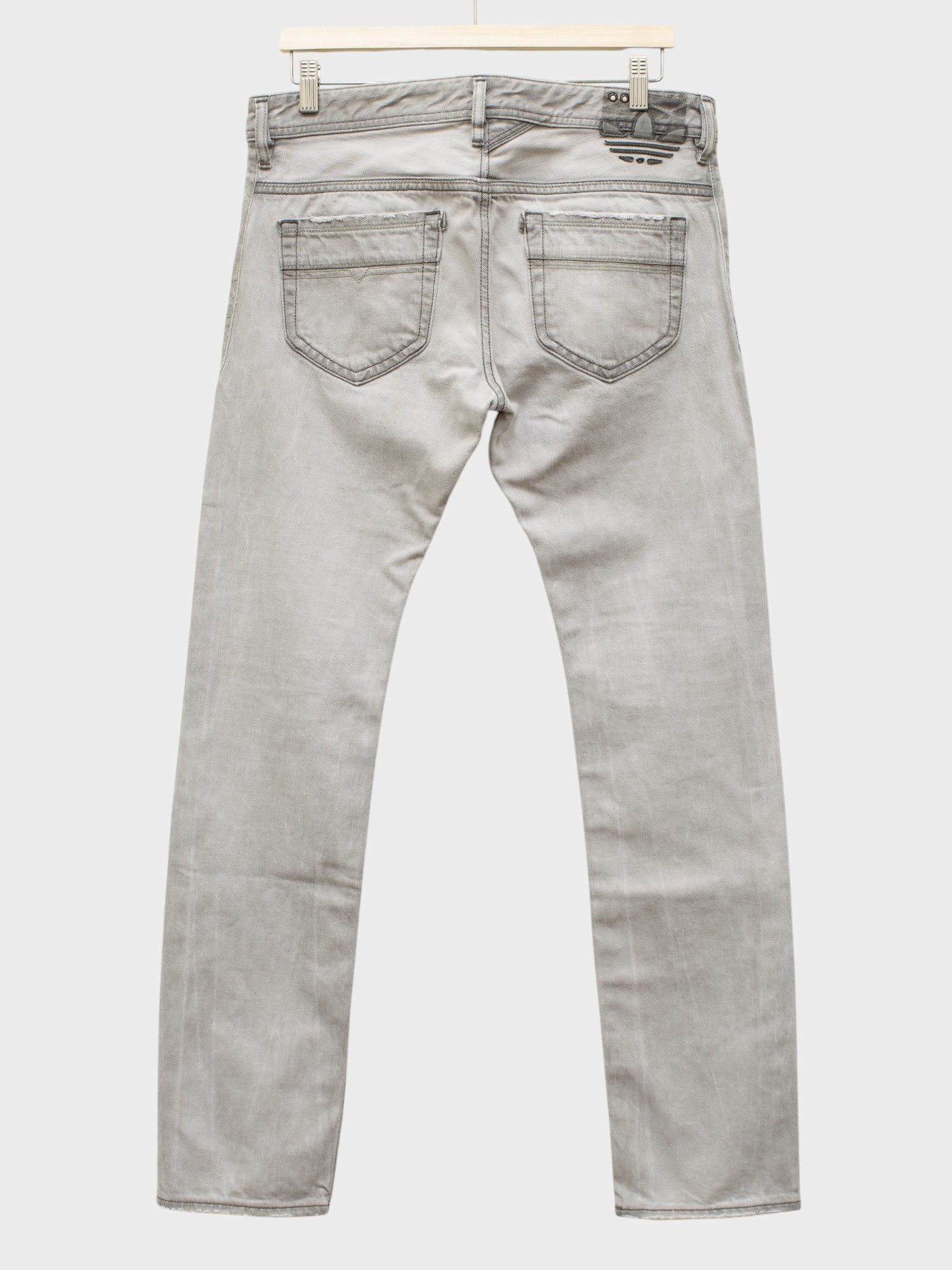 Adidas × Diesel Adidas X Diesel - 2008 - Adi-Thanaz low waist slim fit jeans Size US 30 / EU 46 - 2 Thumbnail