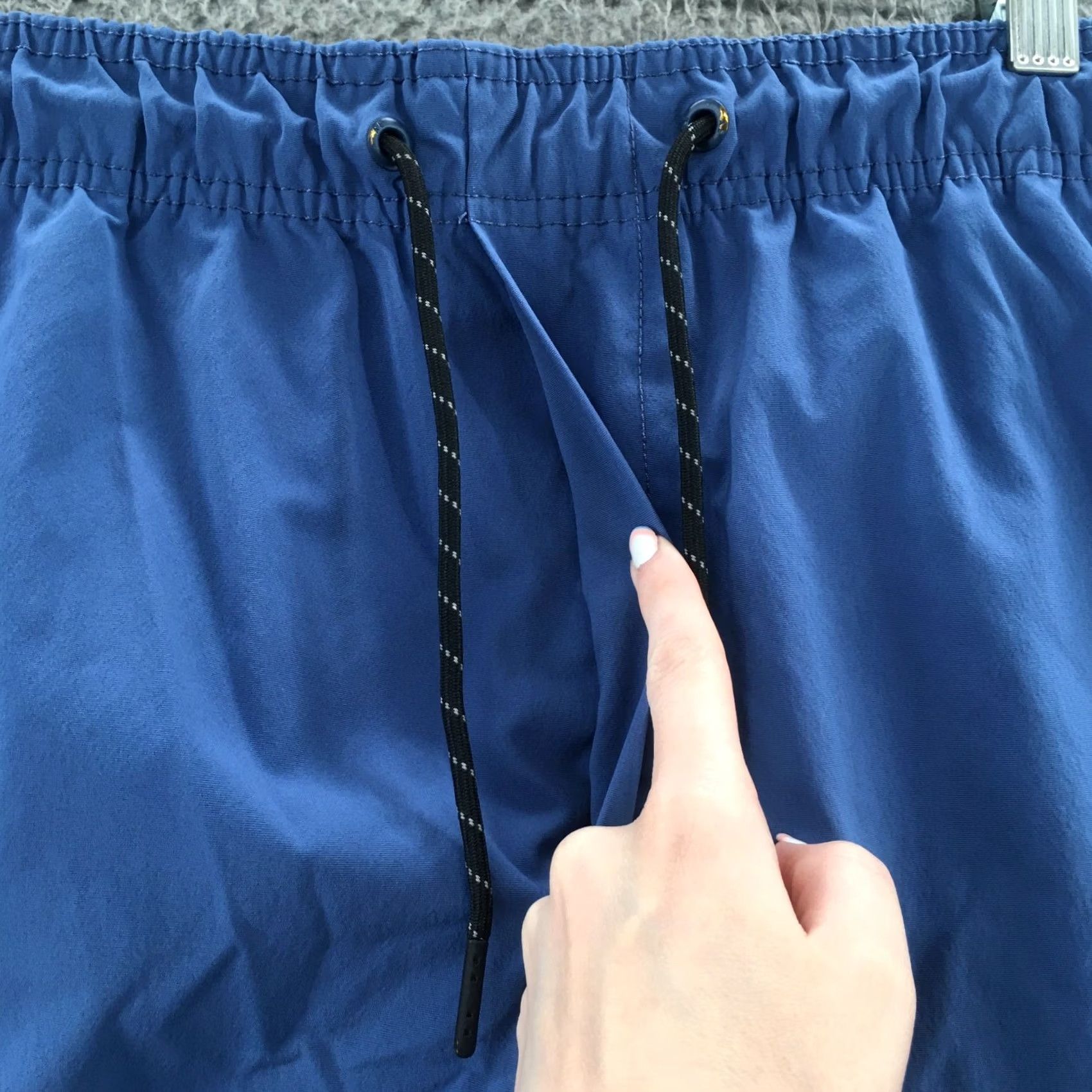 American Eagle Outfitters American Eagle Board Shorts Men Medium Blue High Rise Drawstring Size US 31 - 4 Thumbnail