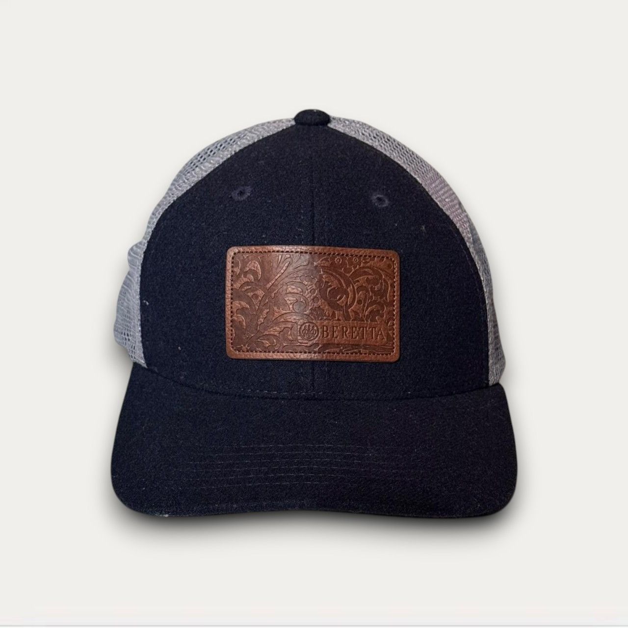 Beretta Beretta Engraved Patch Trucker Hat Size ONE SIZE - 1 Thumbnail