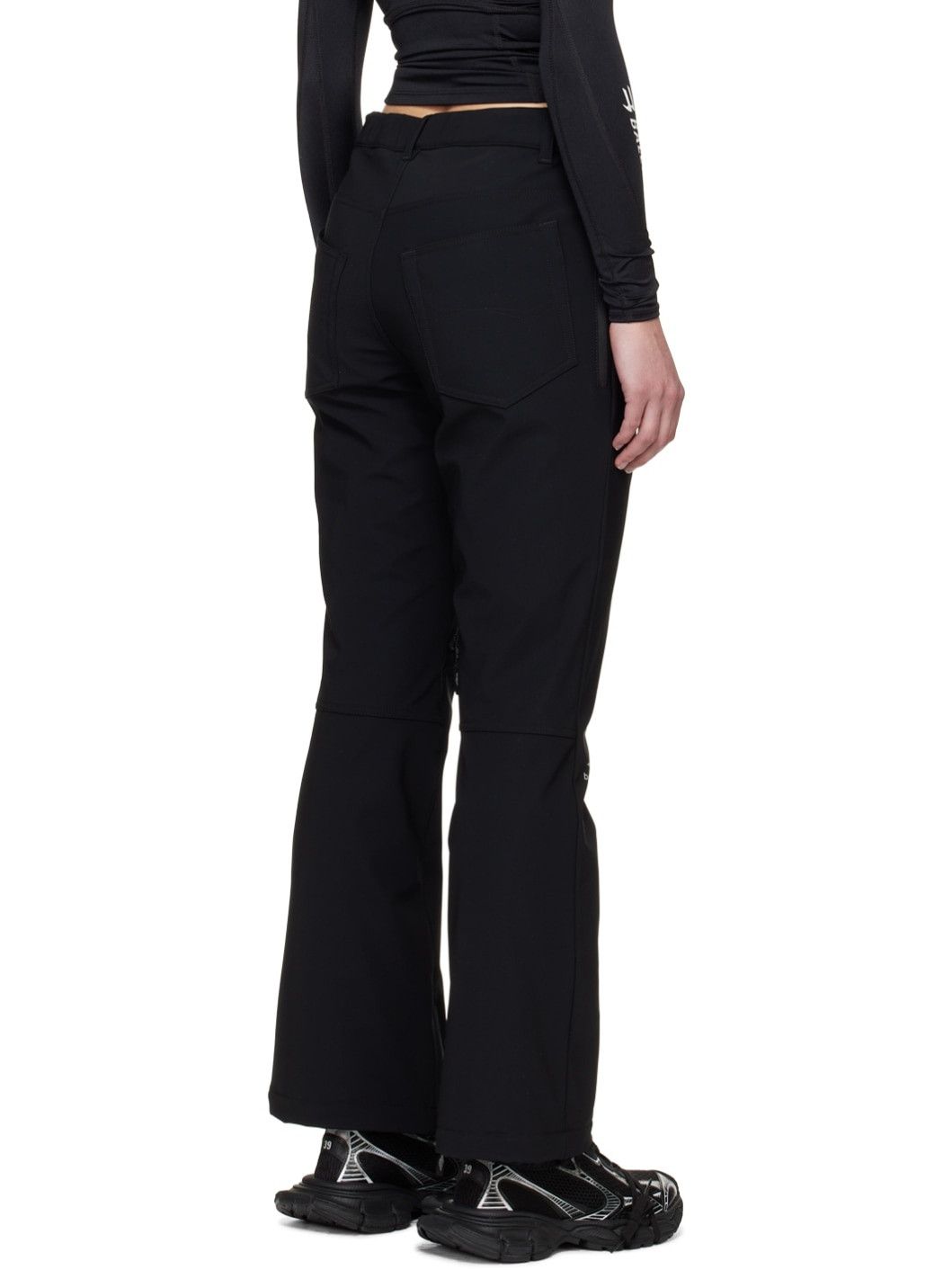 Balenciaga o1y0625 Snow Wear Pant in Black Size 27" / US 4 / IT 40 - 3 Thumbnail