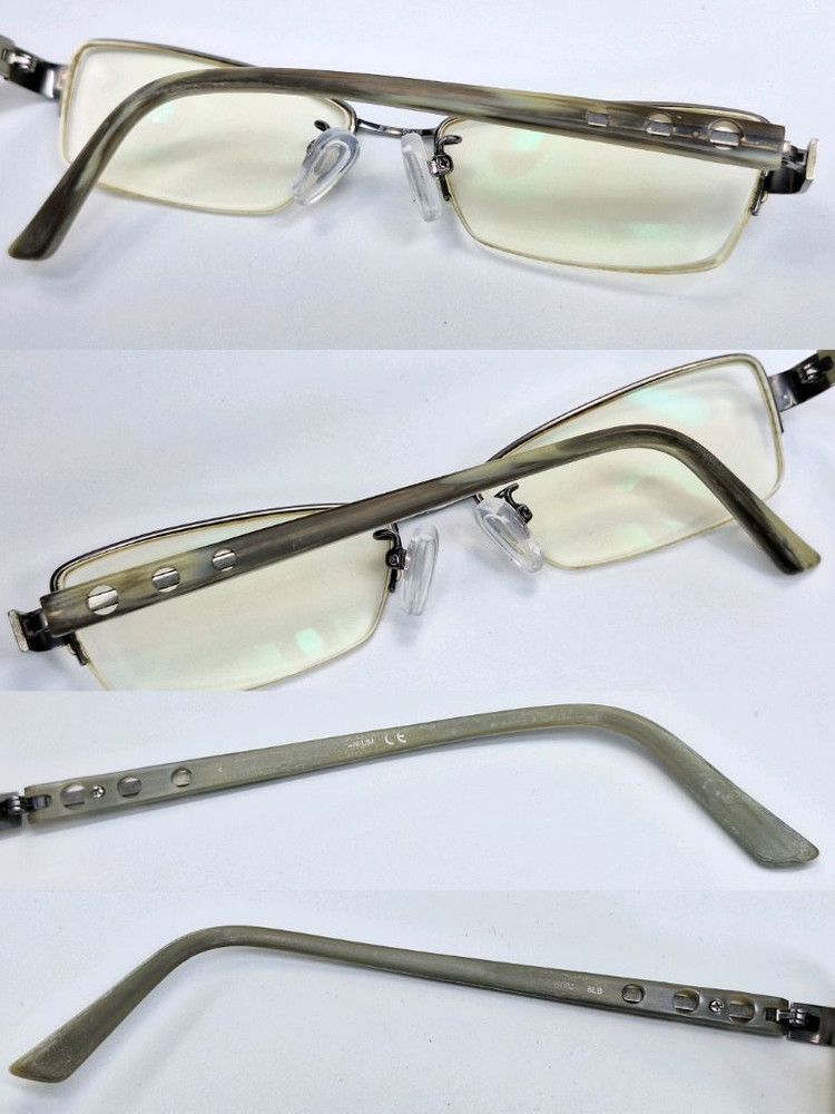 Diesel DIESEL DV-3508J Titanium Half-Rim Glasses Japan Made Mint Size ONE SIZE - 5 Thumbnail