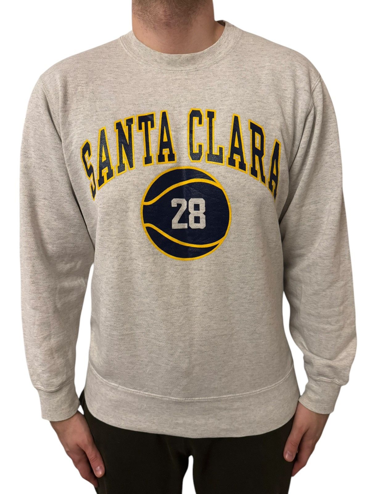 Champion × NCAA × Vintage Santa Clara University 90s NCAA Basketball Sweatshirt Large Size US L / EU 52-54 / 3 - 1 Thumbnail