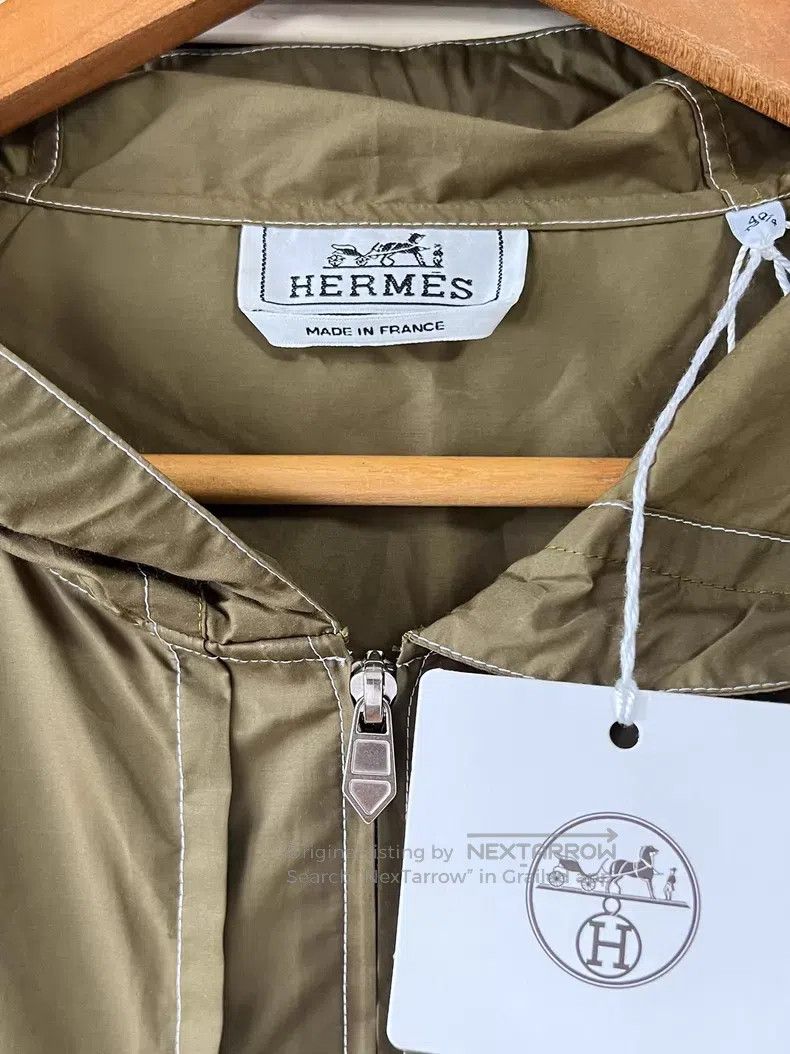 Hermes Hermes Men's Hooded Jacket Size US XXS / EU 40 - 5 Thumbnail