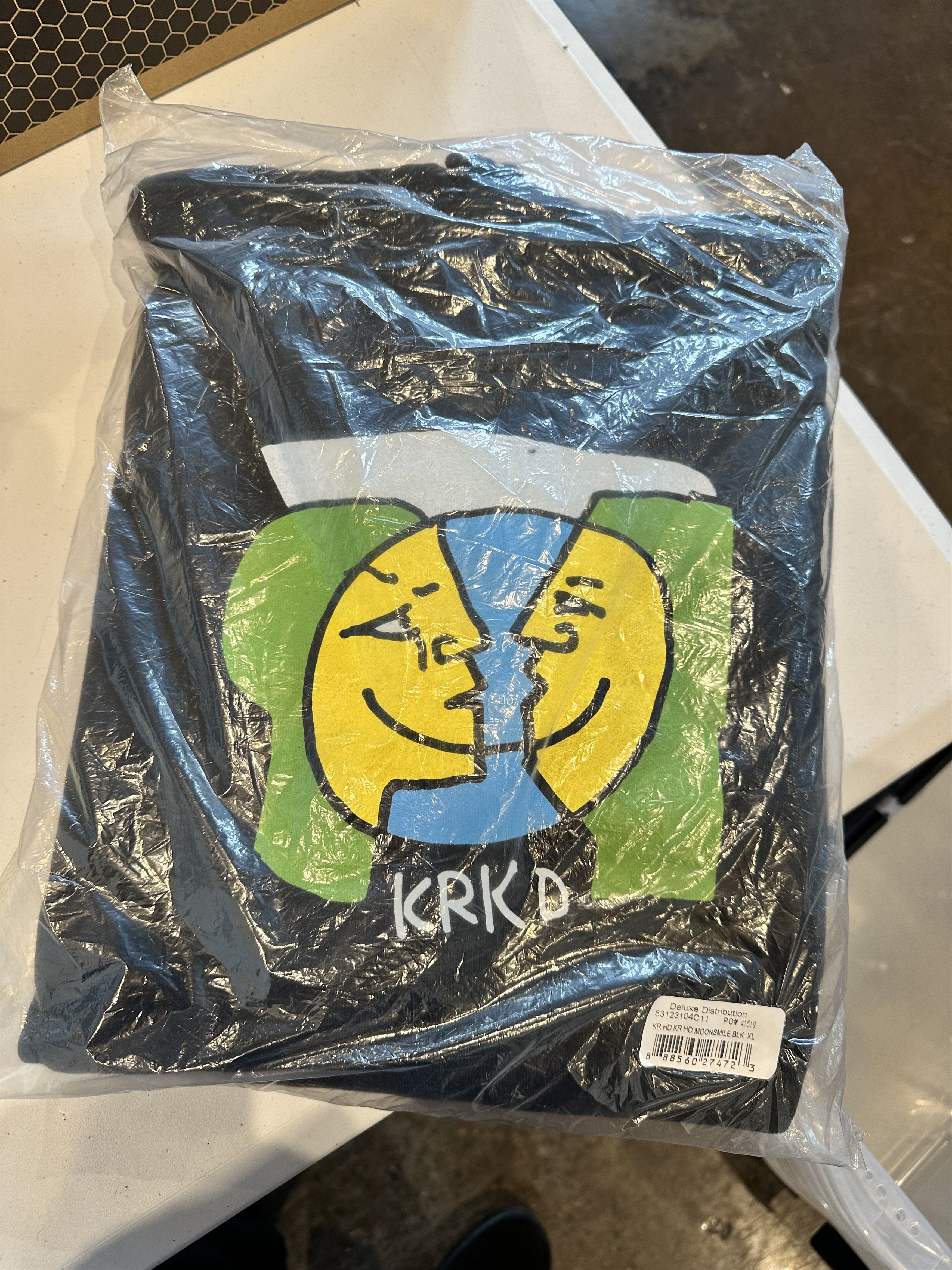 Krooked KROOKED Moonsmile Hoodie XL Size US XL / EU 56 / 4 - 2 Thumbnail