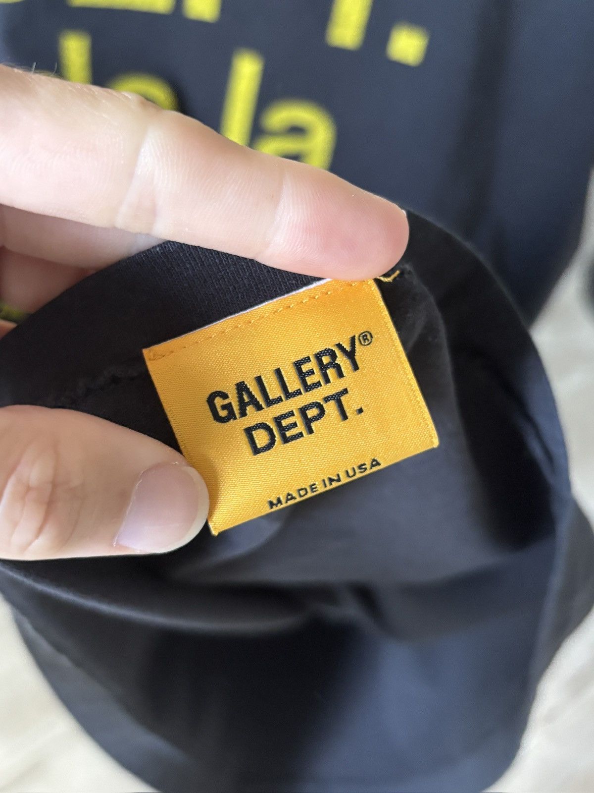 Gallery Dept. GALLERY DEPT FRENCH LOGO TEE Size US M / EU 48-50 / 2 - 9 Thumbnail