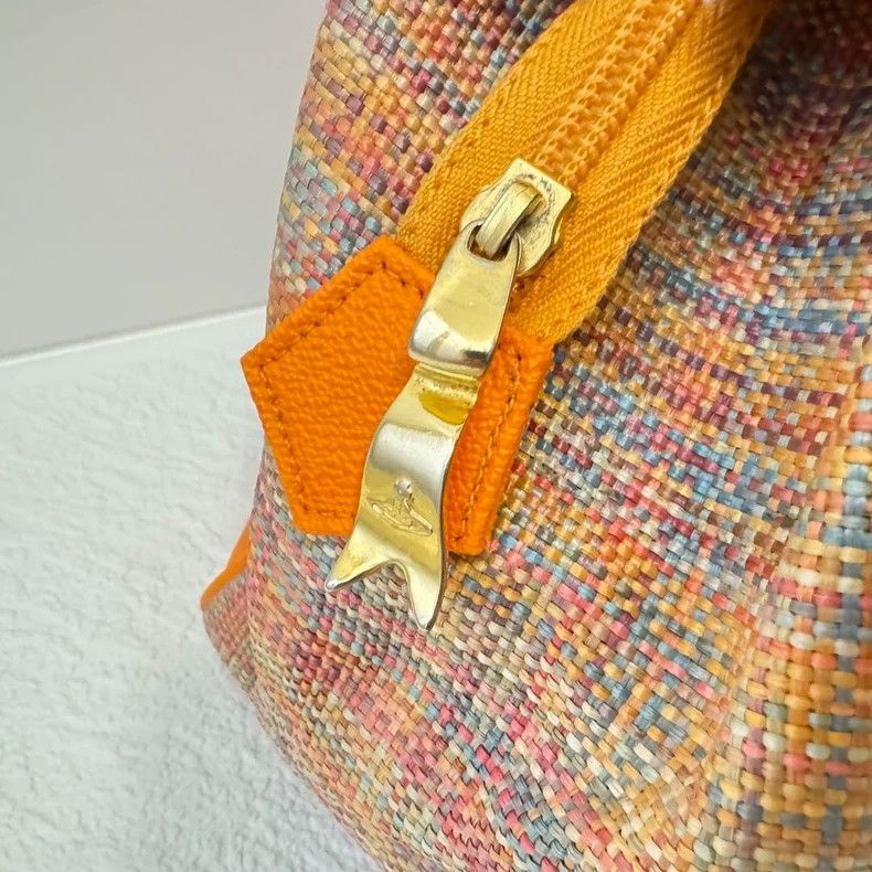 Other Vivienne Westwood size os Orange color striped woven bowlin Size ONE SIZE - 5 Thumbnail