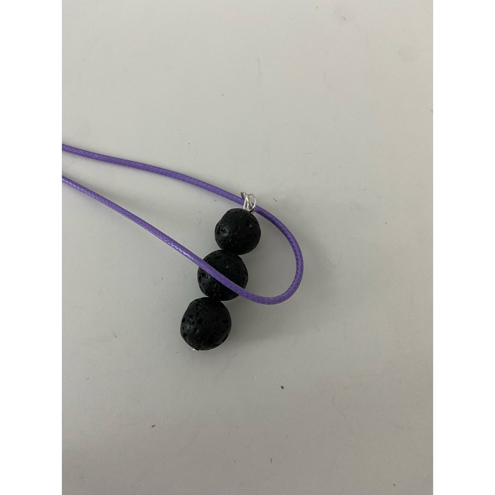 Handmade lava pendant necklace Size ONE SIZE - 4 Thumbnail