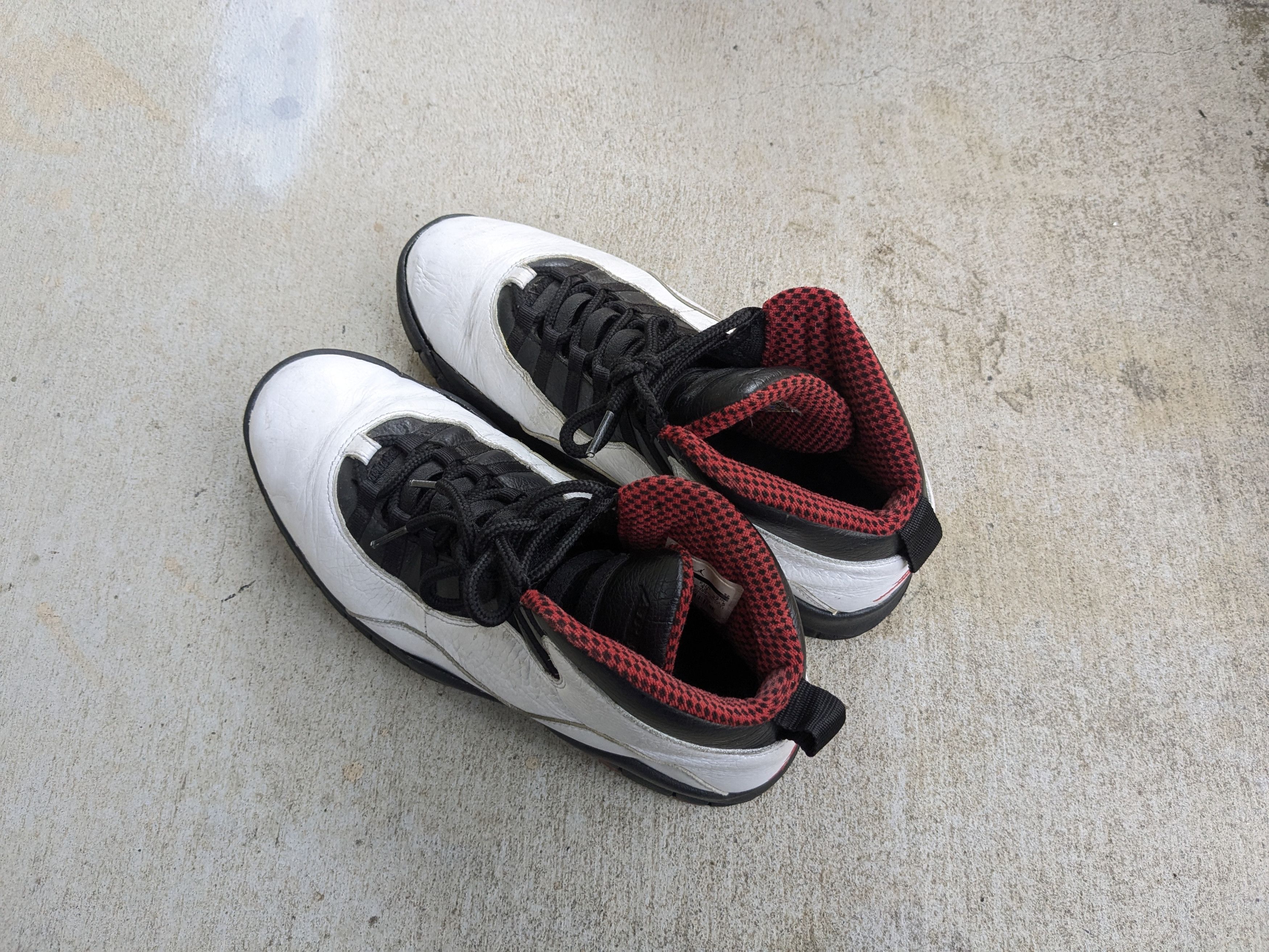 Jordan Brand Nike Air Jordan 10 X Retro Chicago 9.5 Bulls 310805-100 Size US 9.5 / EU 42-43 - 16 Thumbnail