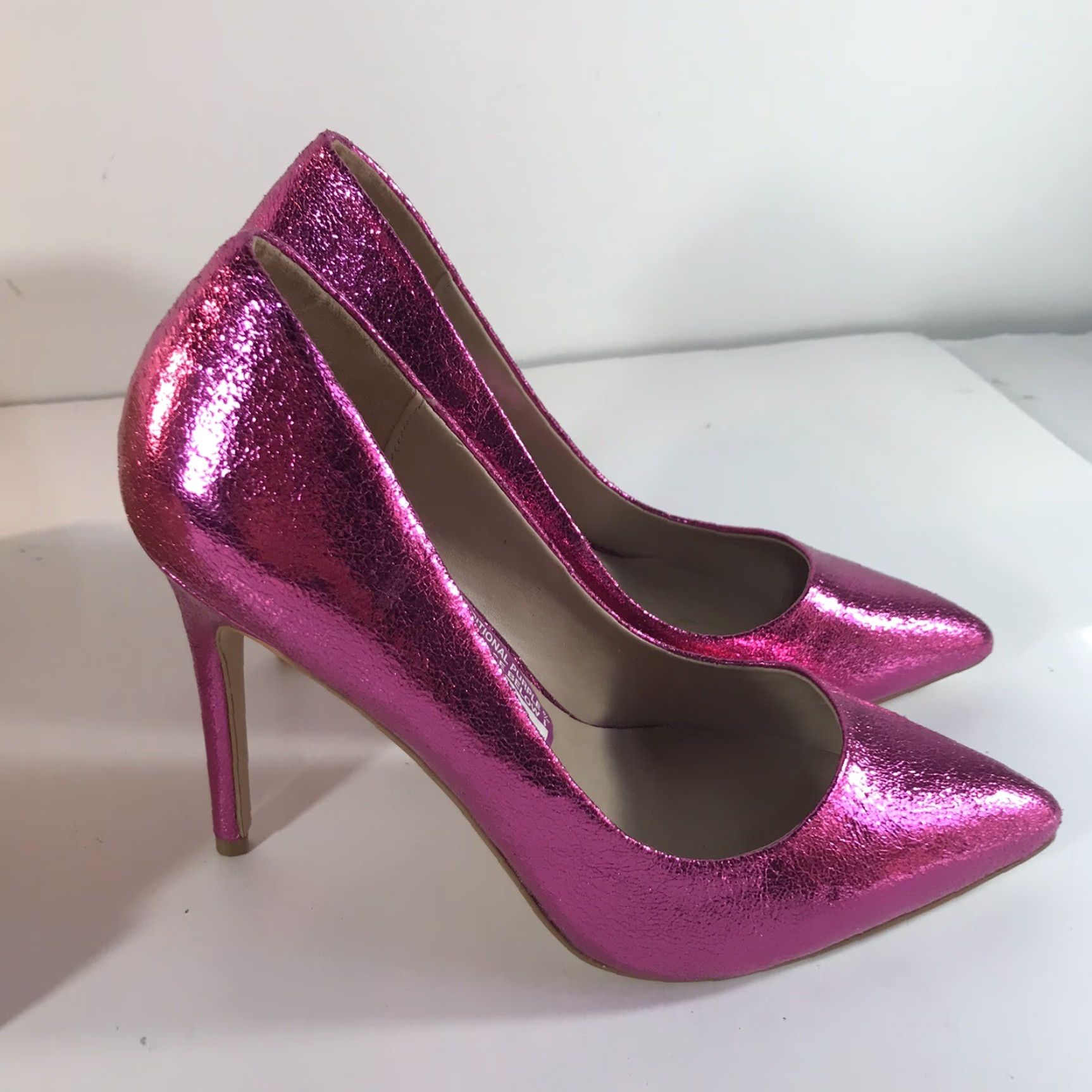 Vintage MIX NO. 6 Dignity Purple Stiletto Heels Womens Size 8 Pointed Toe 4.5in New Size US 8 / IT 38 - 3 Thumbnail