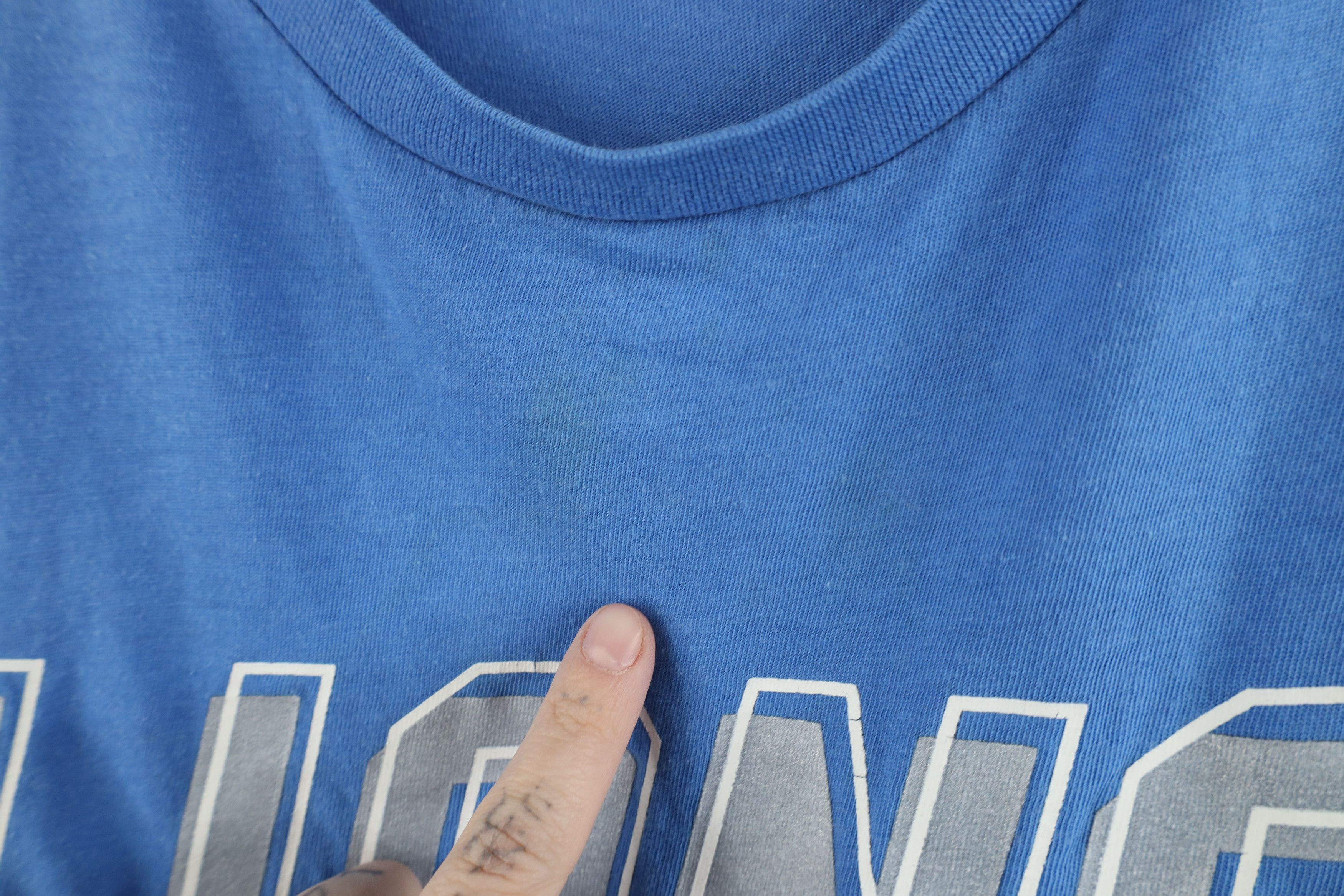 Vintage Y2K NFL Spell Detroit Lions Football Short Sleeve T-Shirt Size US XL / EU 56 / 4 - 9 Thumbnail