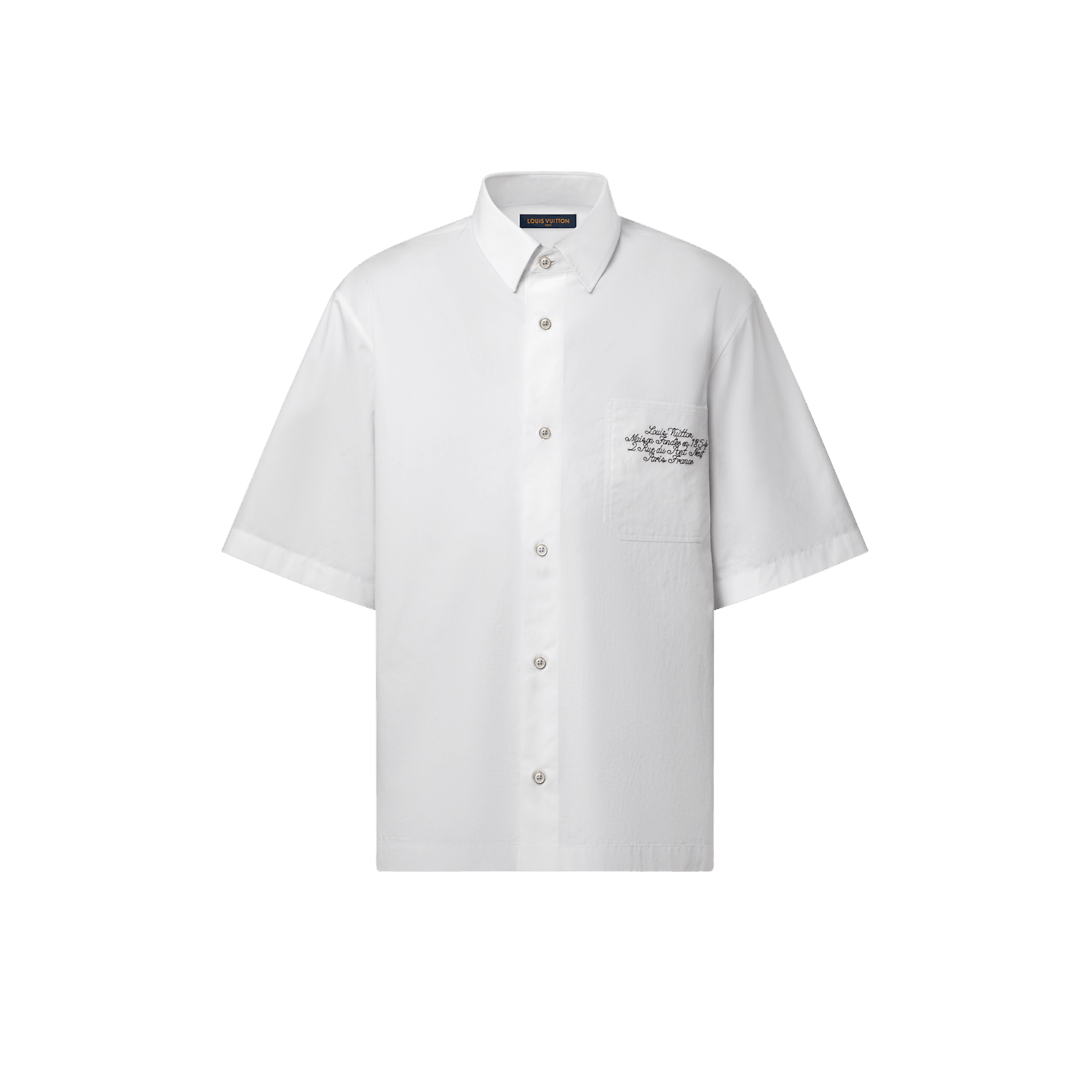 Embellished Short-Sleeved Shirt