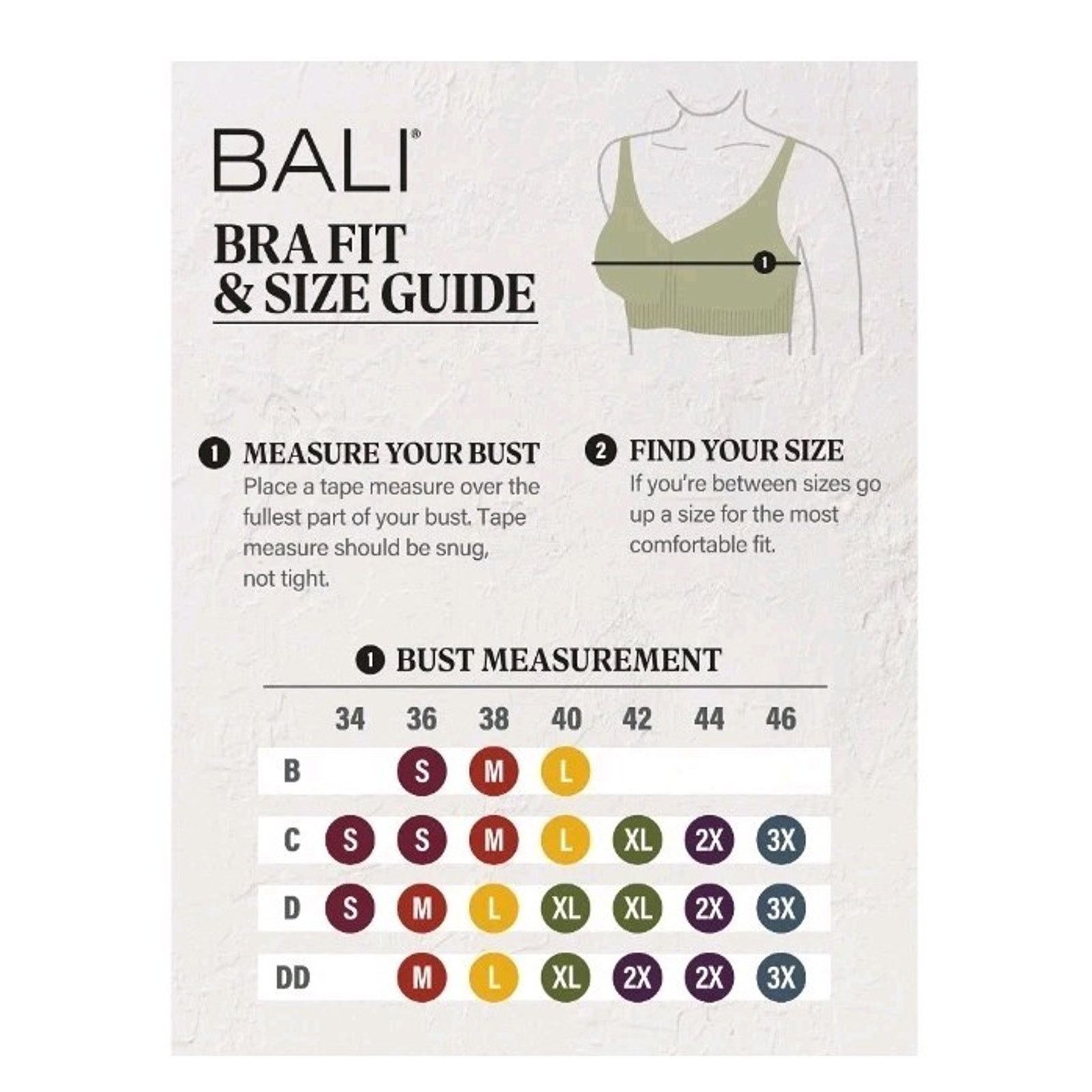 Other BALI Wireless Bra Womens Size 3XL Black Beautifully Seamless Size ONE SIZE - 8 Thumbnail