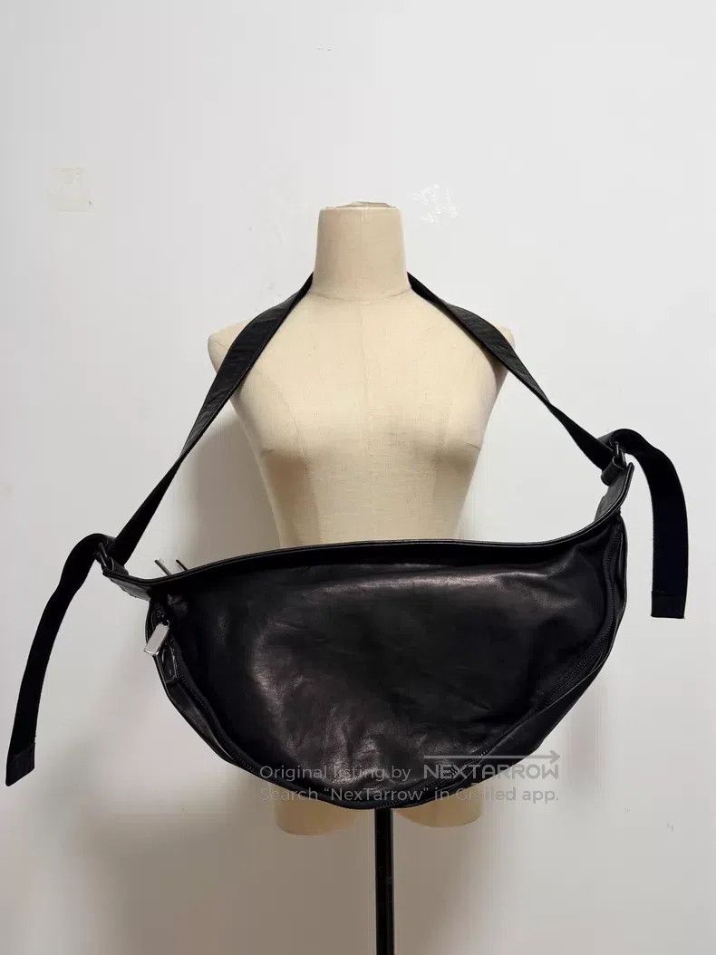 Yohji Yamamoto Yohji Yamamoto Horse Leather Backpack Single Shoulder Bag Size ONE SIZE - 6 Thumbnail