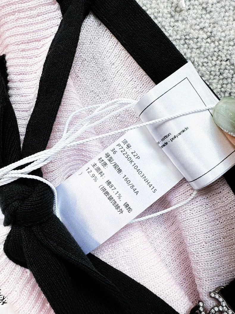 Chanel Chanel 22P pink black rabbit ear suspender Size XS / US 0-2 / IT 36-38 - 5 Thumbnail