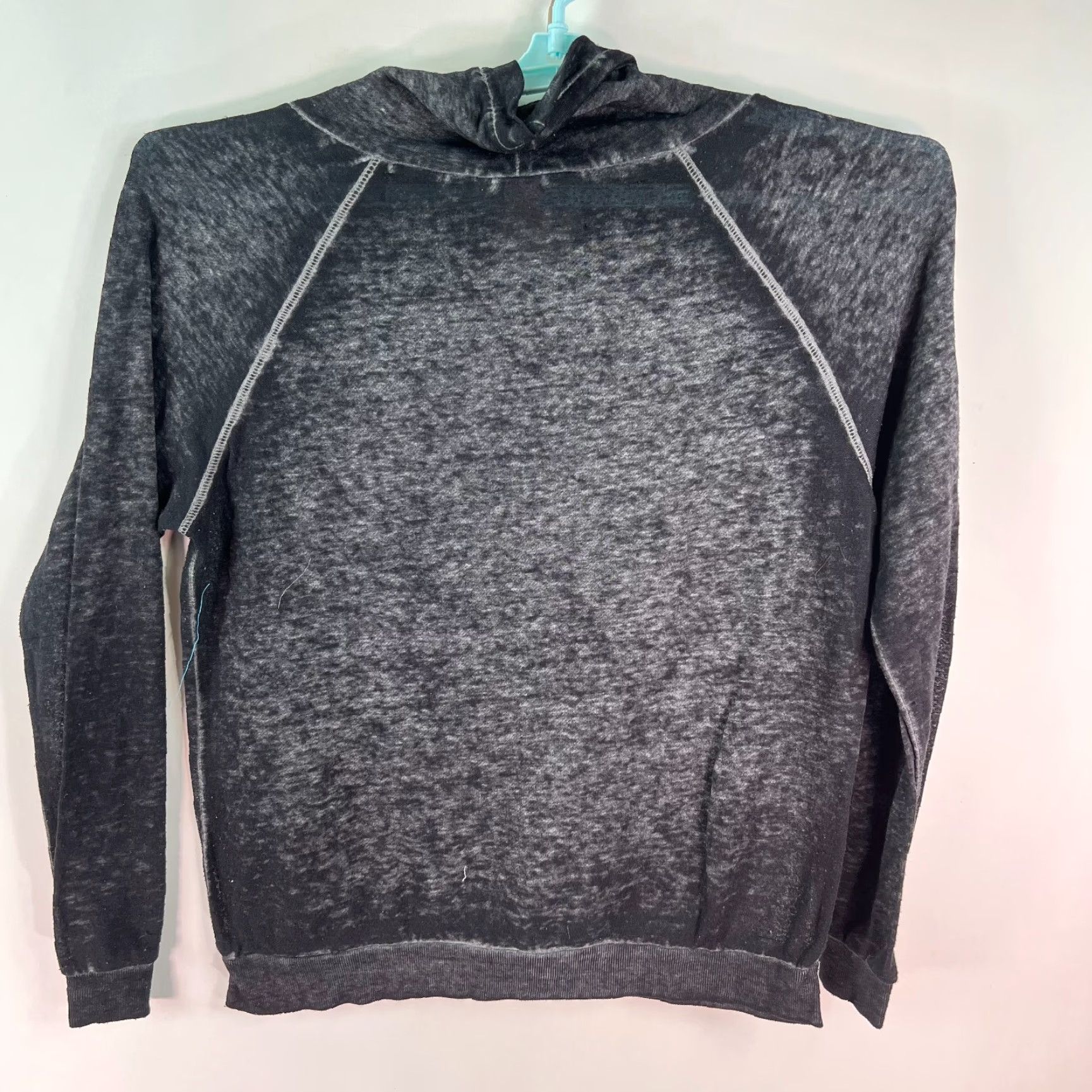 KangaROOS Chin Up Apparel Womens Sweatshirt Cowl Neck Kangaroo Pockets Pullover Black Sz L Size L / US 10 / IT 46 - 2 Thumbnail