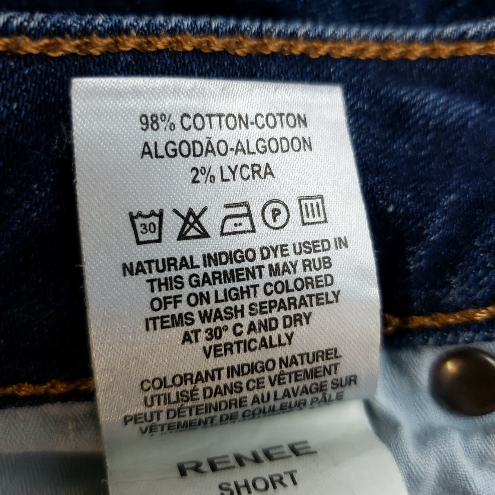 DL1961 DL1961 Womens Renee Denim Shorts Sz 28 Blue Distressed Cuffed Mid Rise Women Denim Short Jeans Flat Front Zip Casual 28 Womens Size 28" / US 6 / IT 42 - 5 Thumbnail