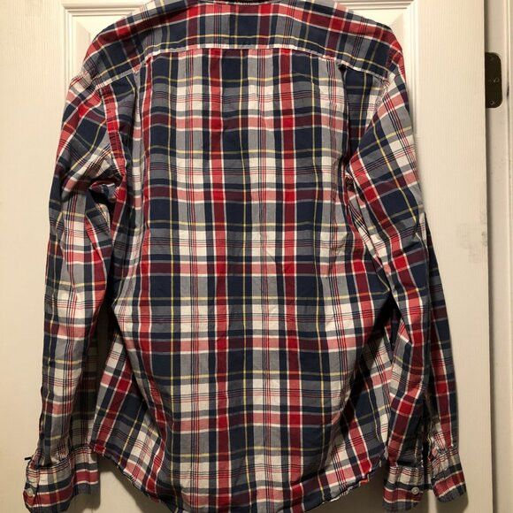 J.Crew j.crew men's cotton casual shirt slim fit size: XL Size US XL / EU 56 / 4 - 4 Thumbnail
