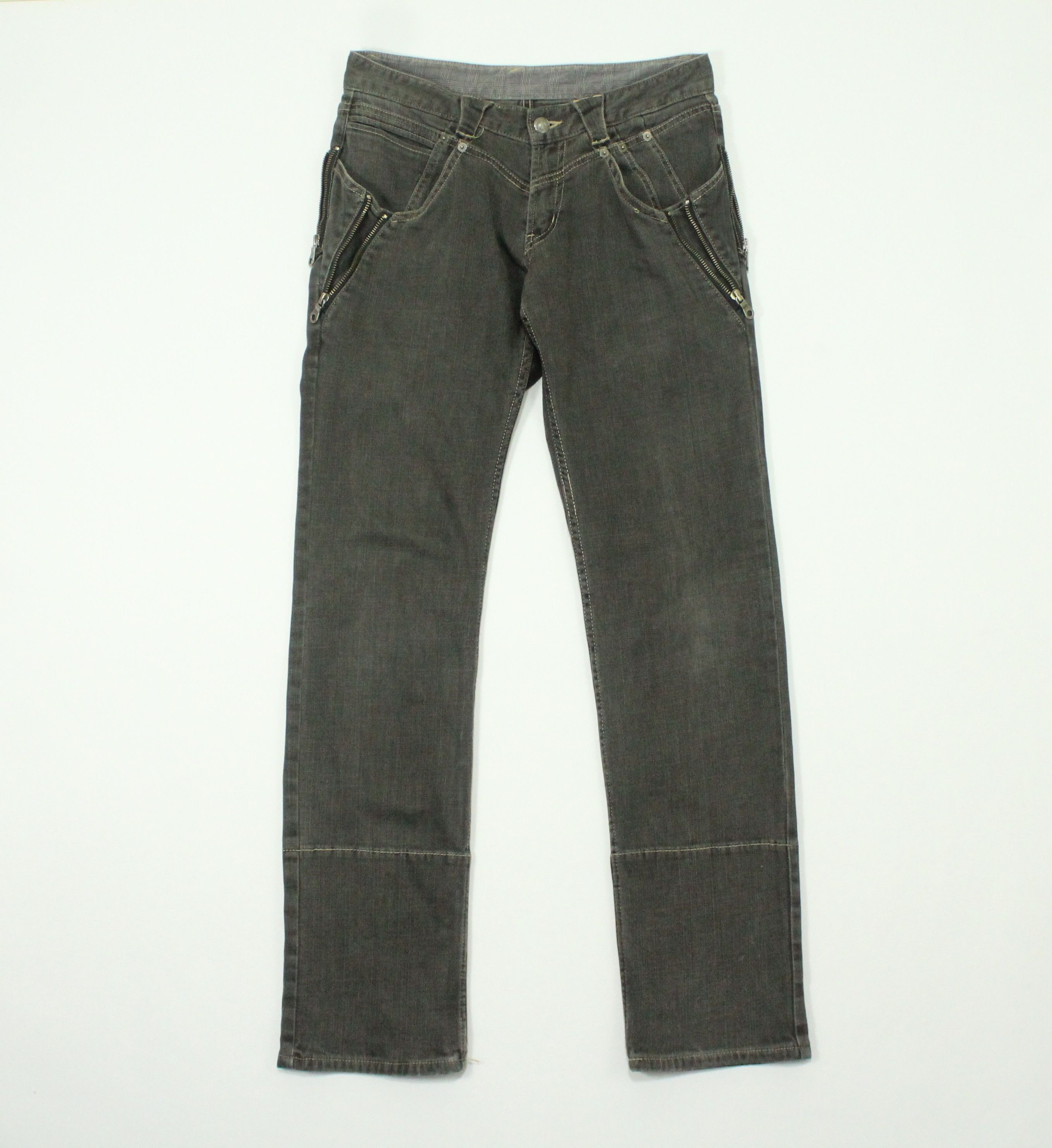 PPFM PPFM Denim Stretchy Multi Zippers Pockets Size US 30 / EU 46 - 13 Thumbnail