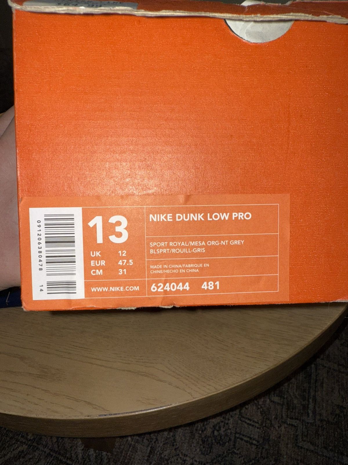 Nike Vintage Deadstock pair Nike Dunk Low Pro Size US 13 / EU 46 - 13 Thumbnail