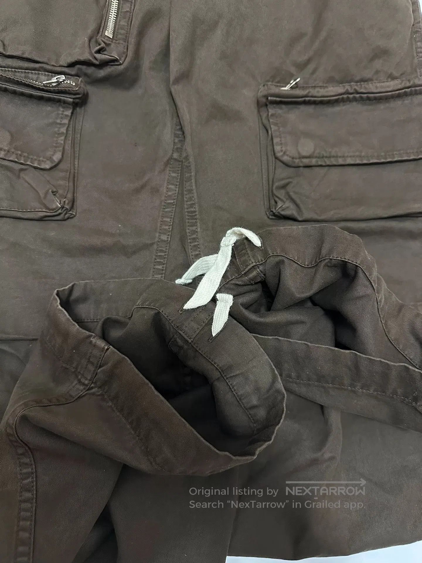Cherry LA brown cargo pants made in usa. Size US 28 / EU 44 - 5 Thumbnail