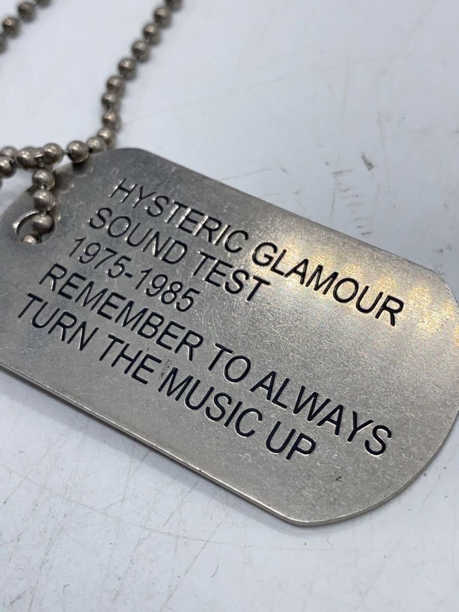 Hysteric Glamour Dog Tag Necklace Size ONE SIZE - 4 Thumbnail