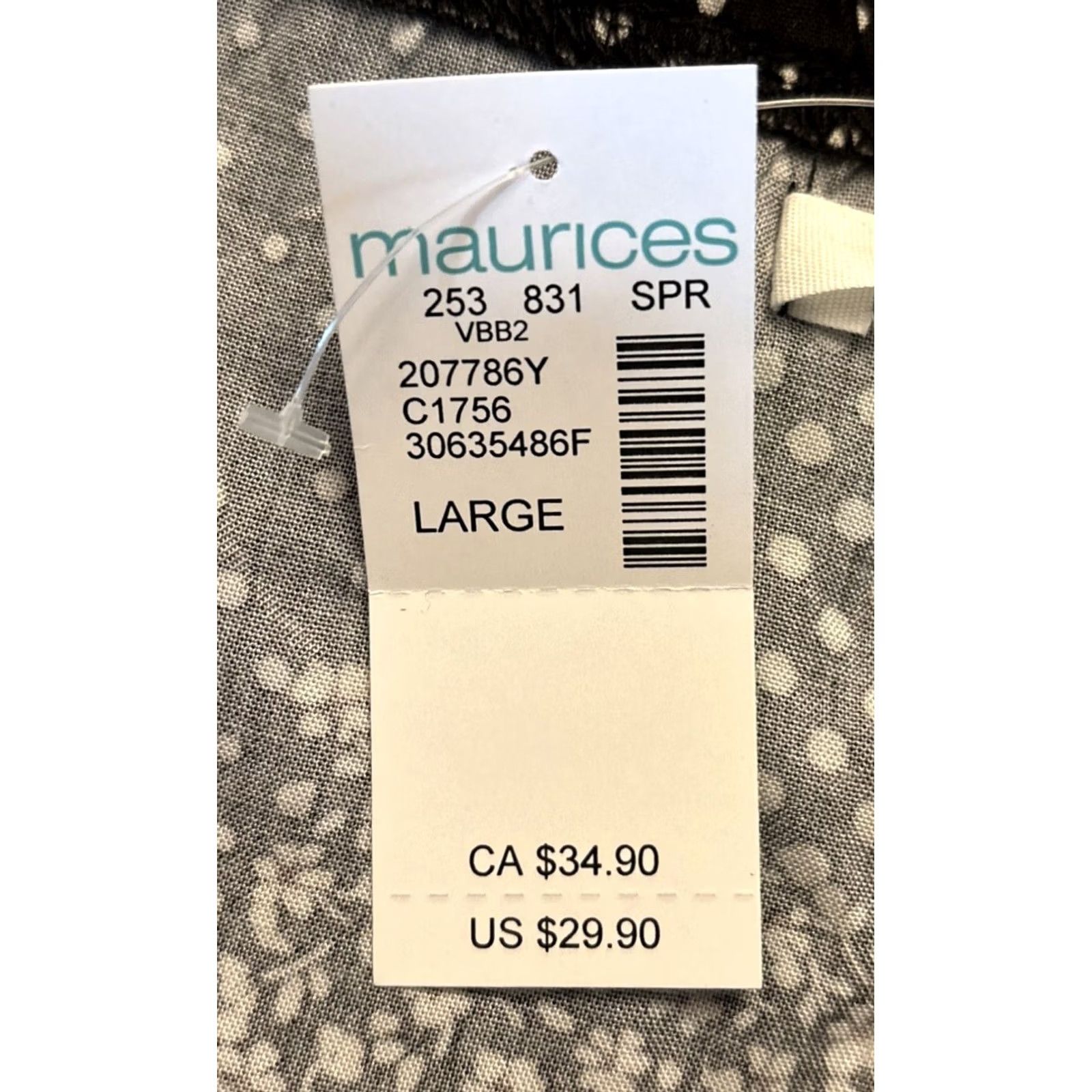Vintage Maurices Tank Top Size L / US 10 / IT 46 - 7 Thumbnail