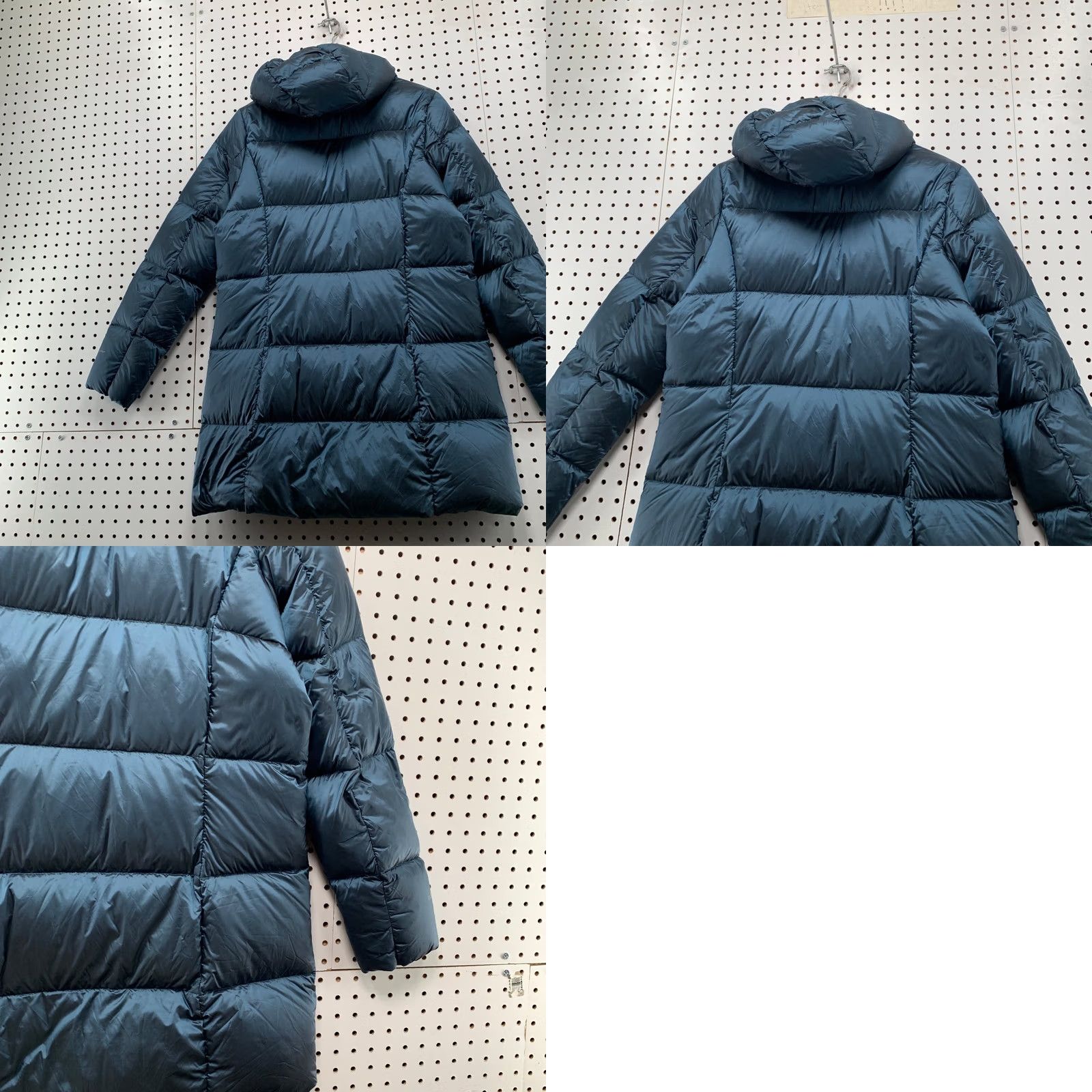 Eddie Bauer Eddie Bauer Down Puffer Parka Jacket Womens Large Blue Luna Quilted Coat Size L / US 10 / IT 46 - 10 Thumbnail