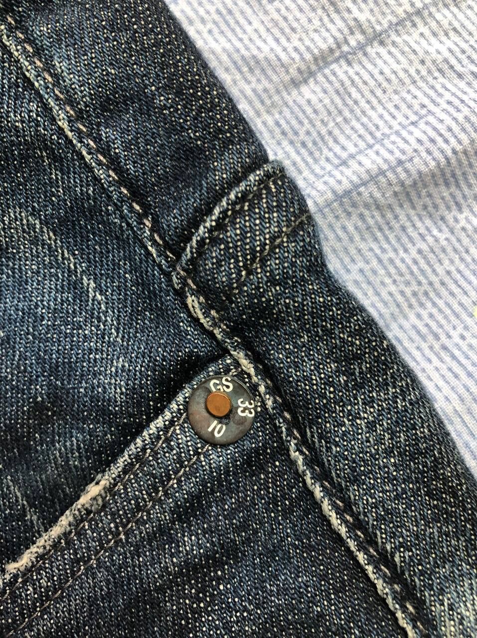 G-Star Vintage G Star Raw Denim Streetwear Jeans Japanese Y2K Size US 34 / EU 50 - 11 Thumbnail