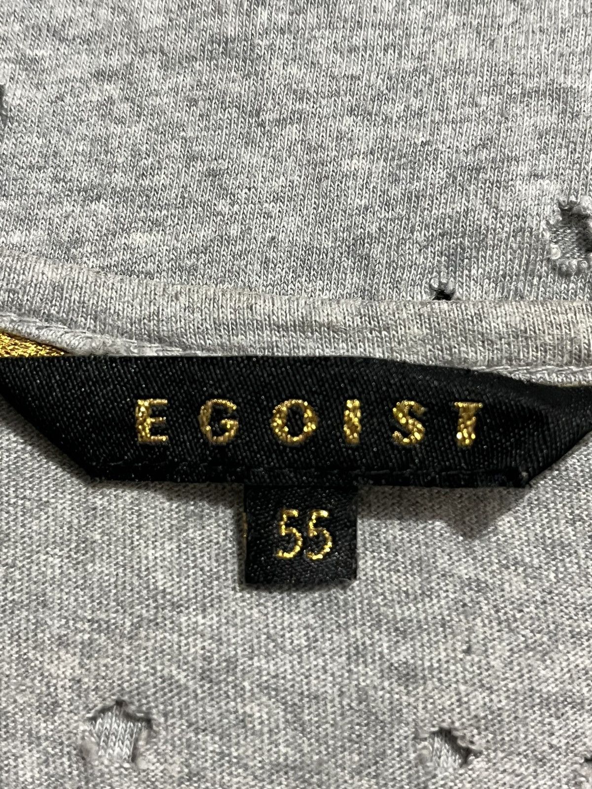 Japanese Brand Vintage Egoist Distressed t shirt If six was nine style Size US M / EU 48-50 / 2 - 9 Thumbnail