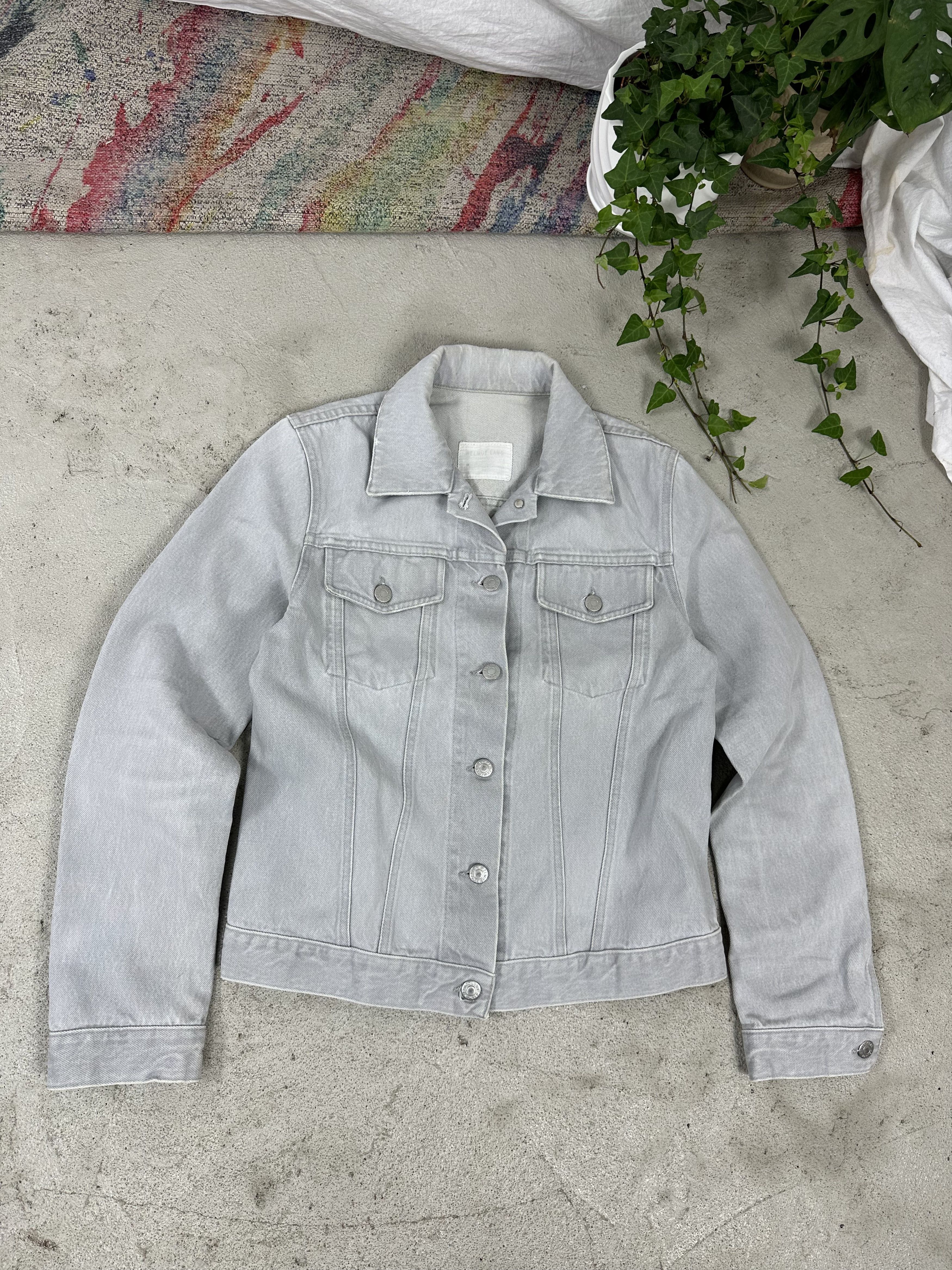 HELMUT LANG 1998 本人期DENIM TRUCKER サイズ48 Helmut Lang OG Archival 1998 Raw Denim Jacket | Grailed