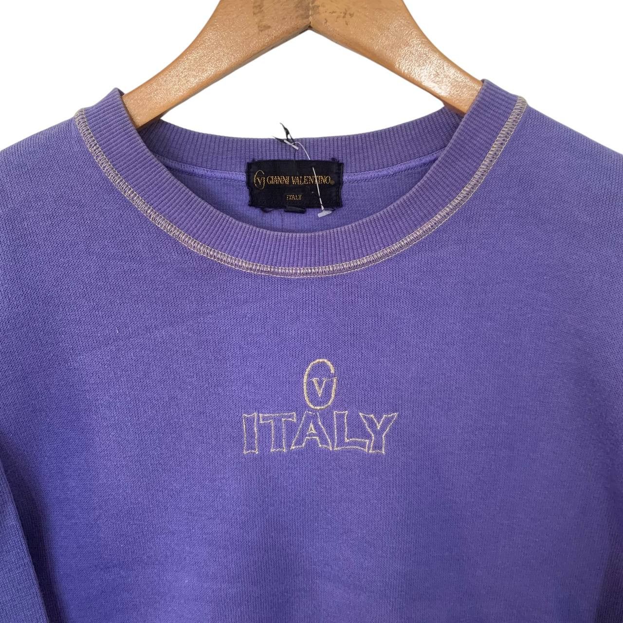 Gianni Valentino × Valentino Gianni Valentino Short Sweatshirt Women Medium Size M / US 6-8 / IT 42-44 - 3 Thumbnail