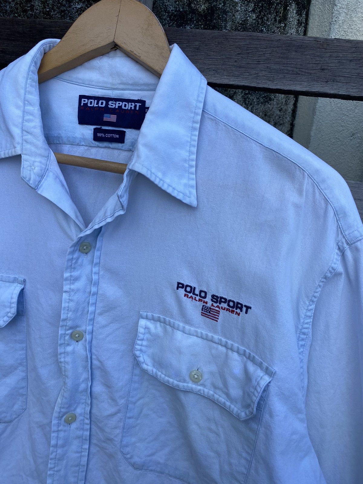 Polo Ralph Lauren Vintage Polo Ralph Lauren Shirt Size US L / EU 52-54 / 3 - 2 Thumbnail