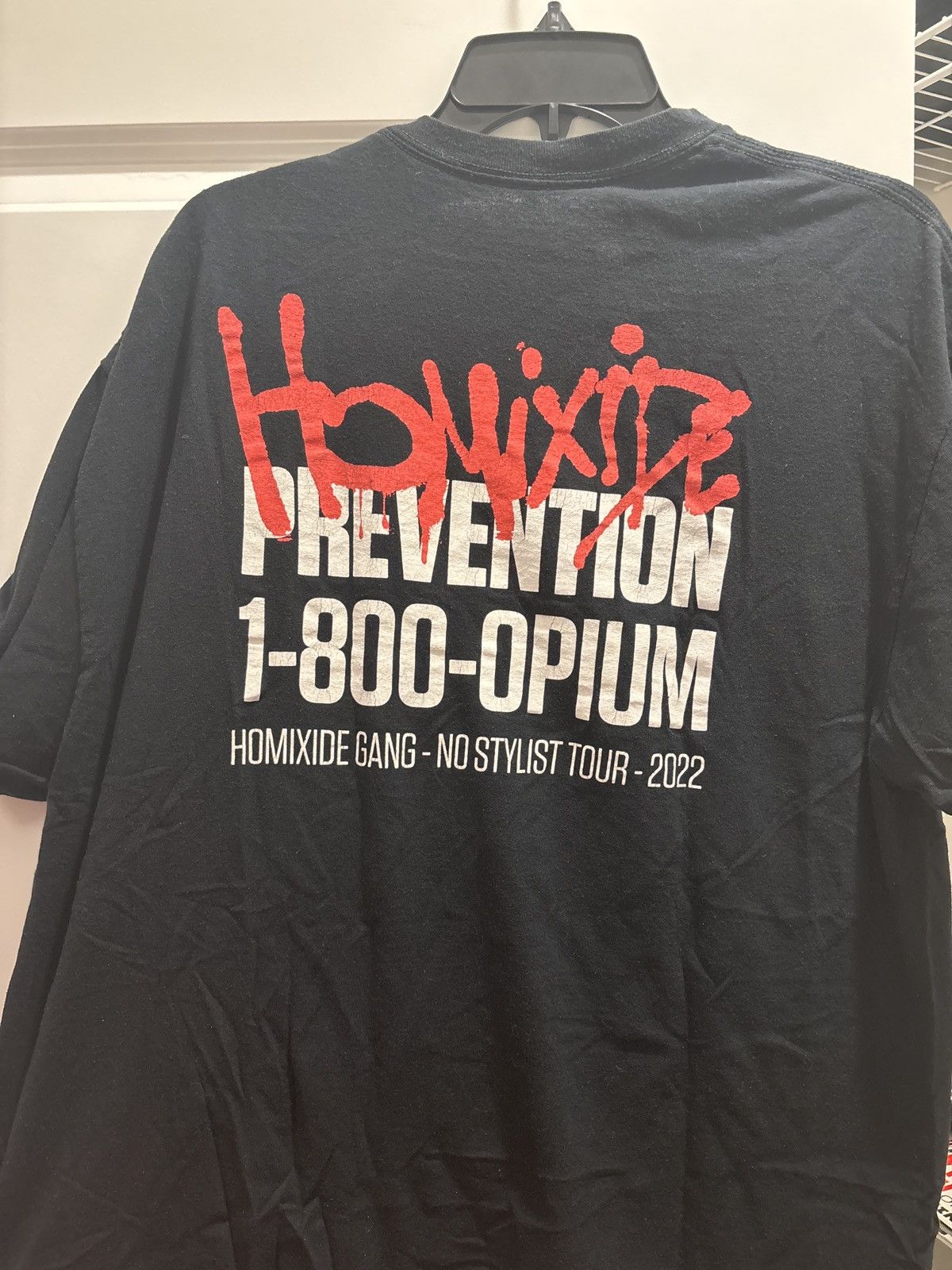 HXG HXG x No Stylist Tour “Homixide Prevention” Tee Size US XL / EU 56 / 4 - 2 Thumbnail