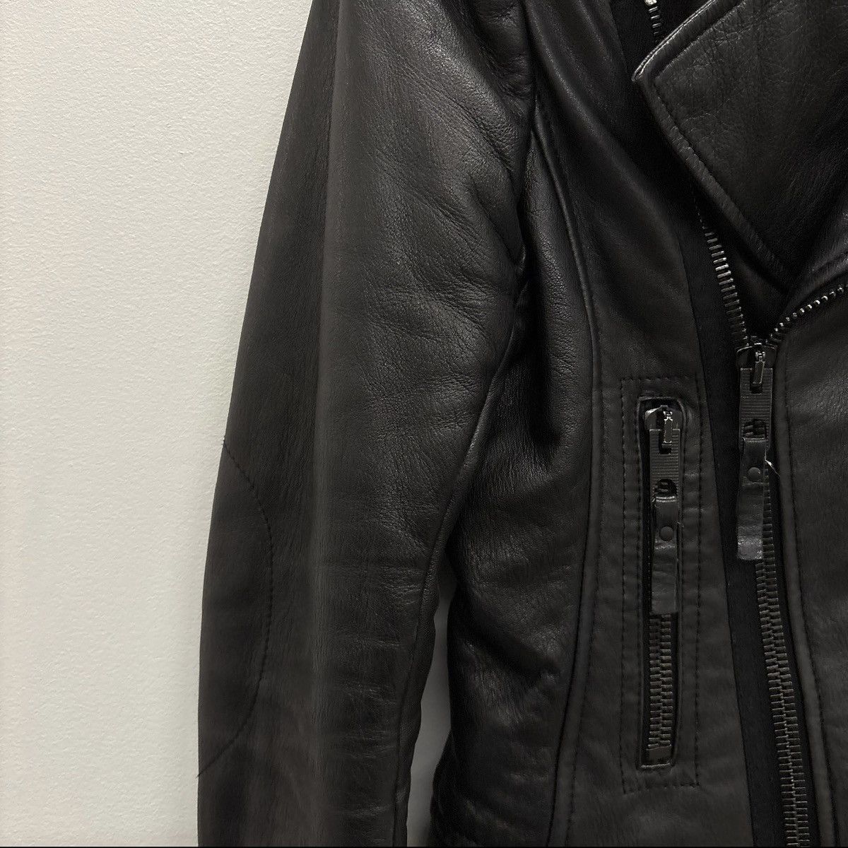 Balenciaga FW12 Balenciaga By Nicholas Ghesquiere Leather Moto Jacket Size XS / US 0-2 / IT 36-38 - 10 Thumbnail