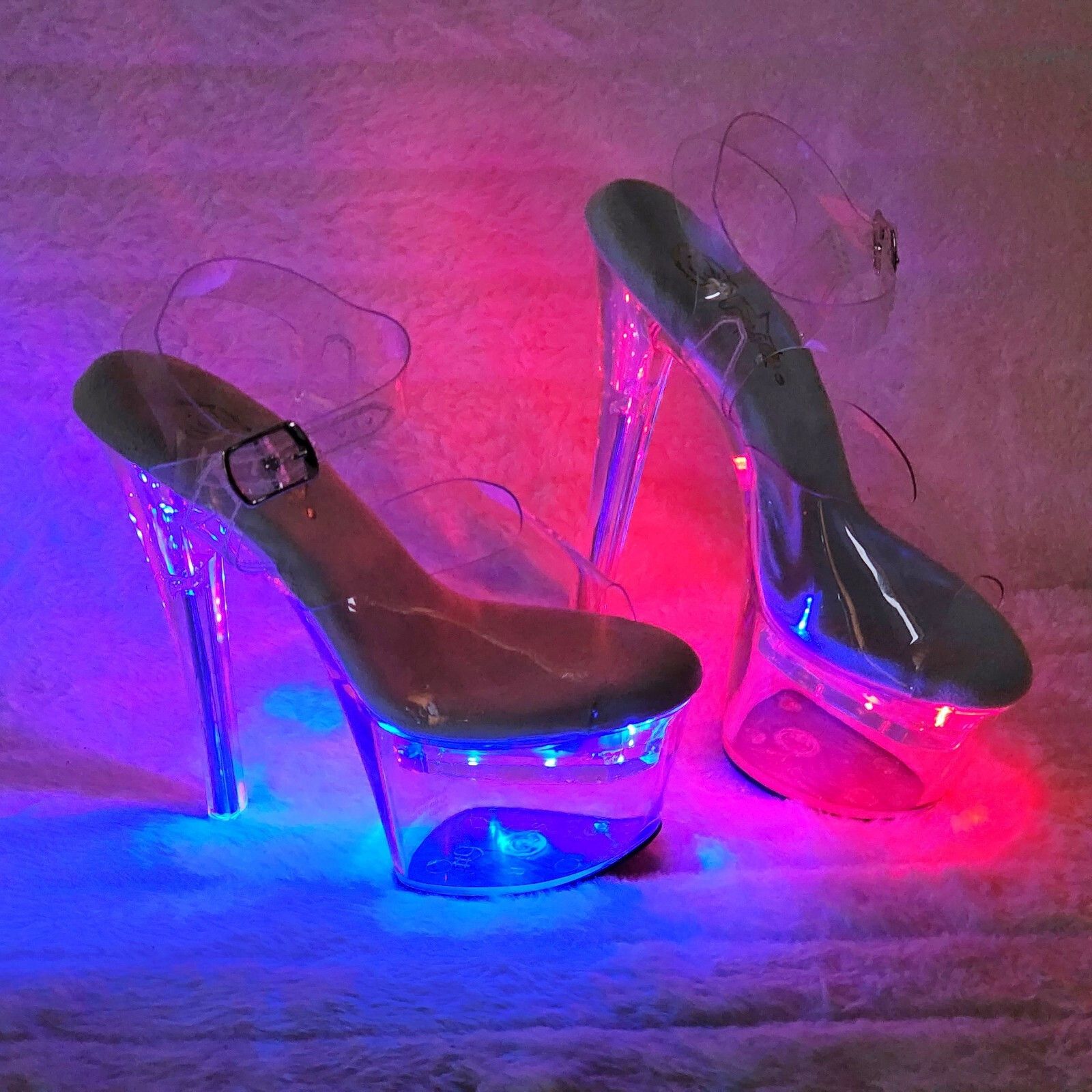 Other Flashdance Multi Color & Function Platform Sandals 7" High H Size US 10 / IT 40 - 1 Thumbnail