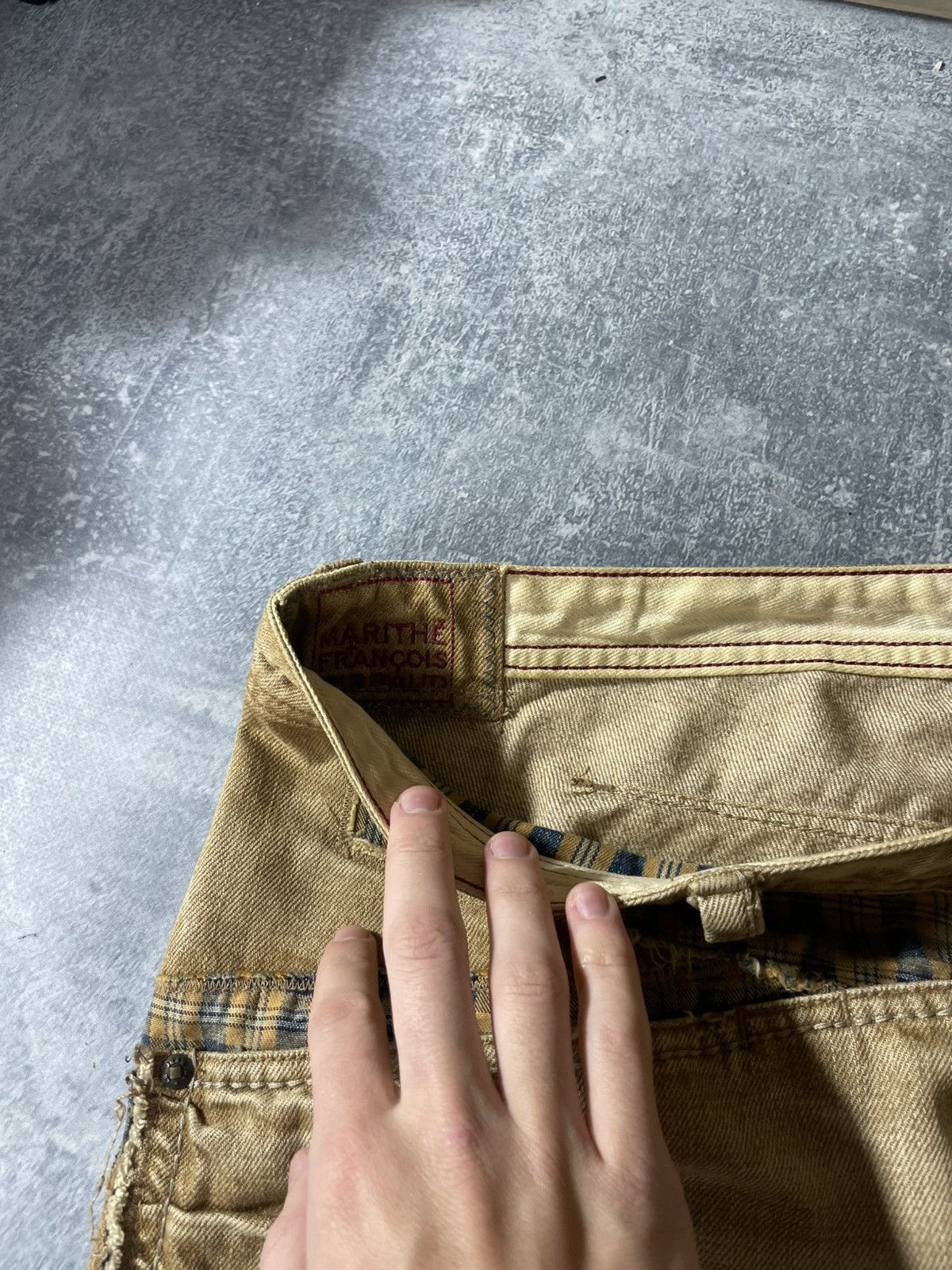 Marithe + Francois Girbaud Marithe Francois Girbaud vintage MFG Y2K buttons pant jeans Size US 33 - 9 Thumbnail