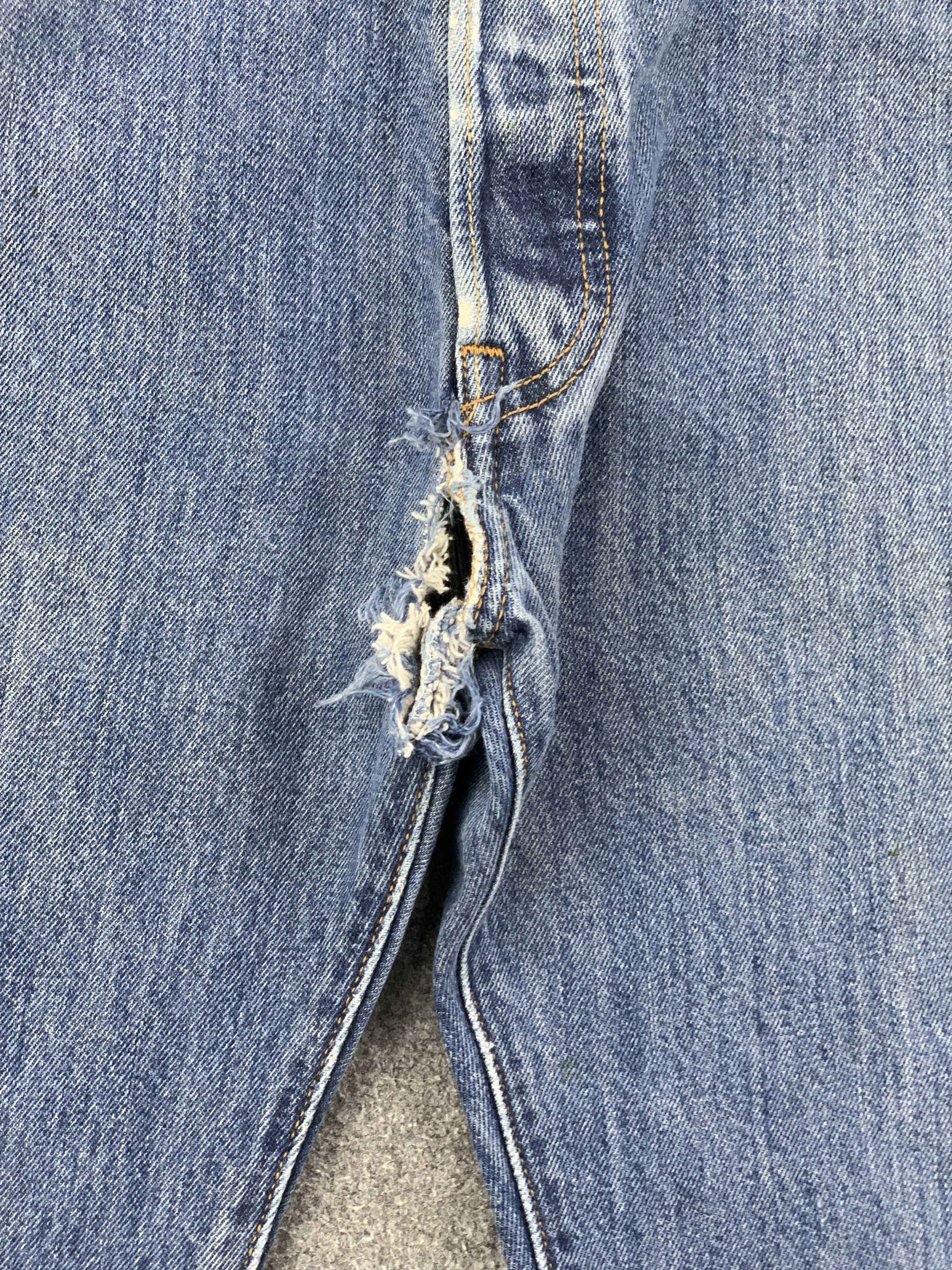 Levi's Vintage Levis 501 Faded Blue Jeans DP2203 Size US 36 / EU 52 - 11 Thumbnail