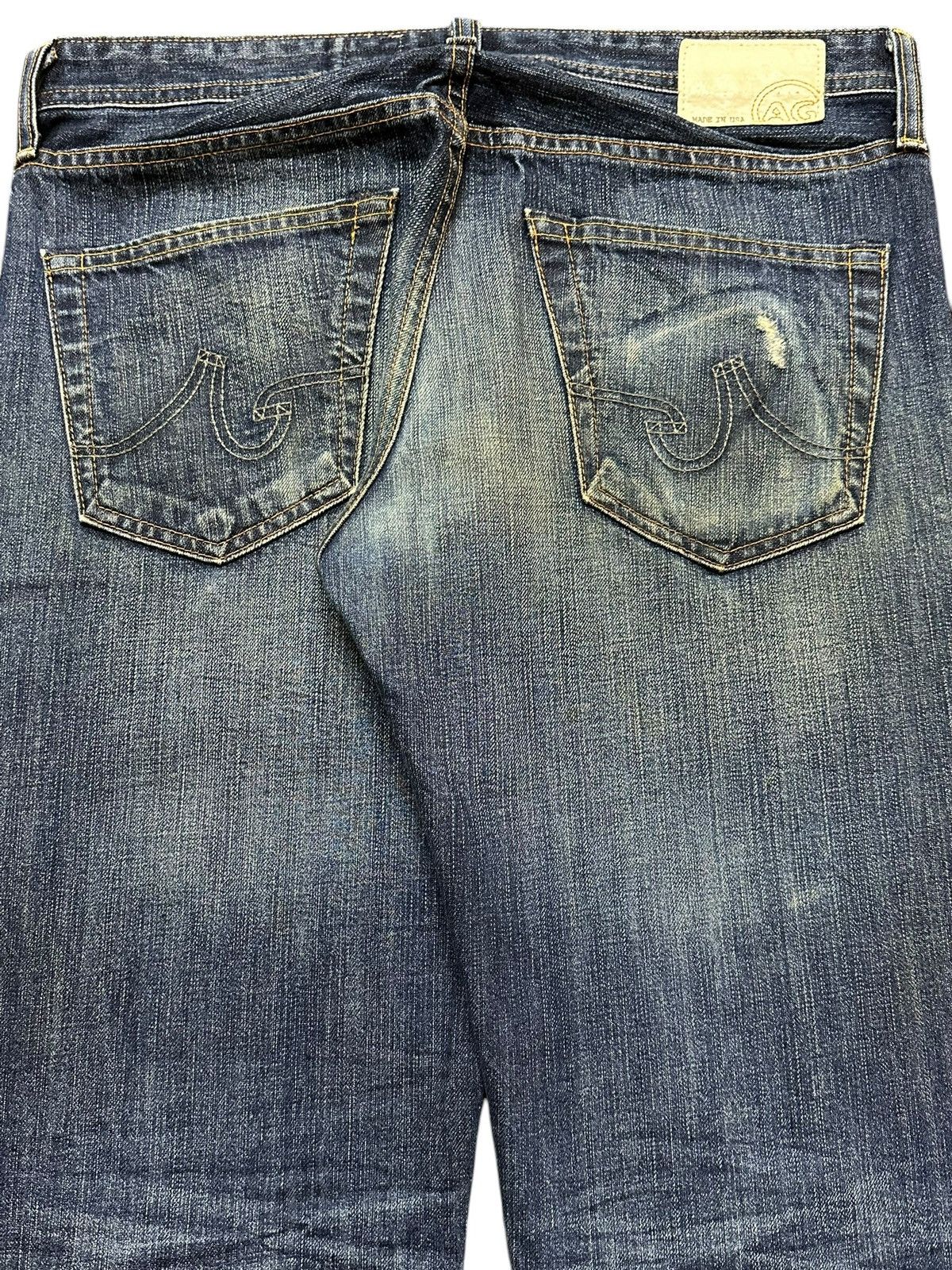 Vintage Adriano Goldschmied Blue Faded Wash Style Jeans